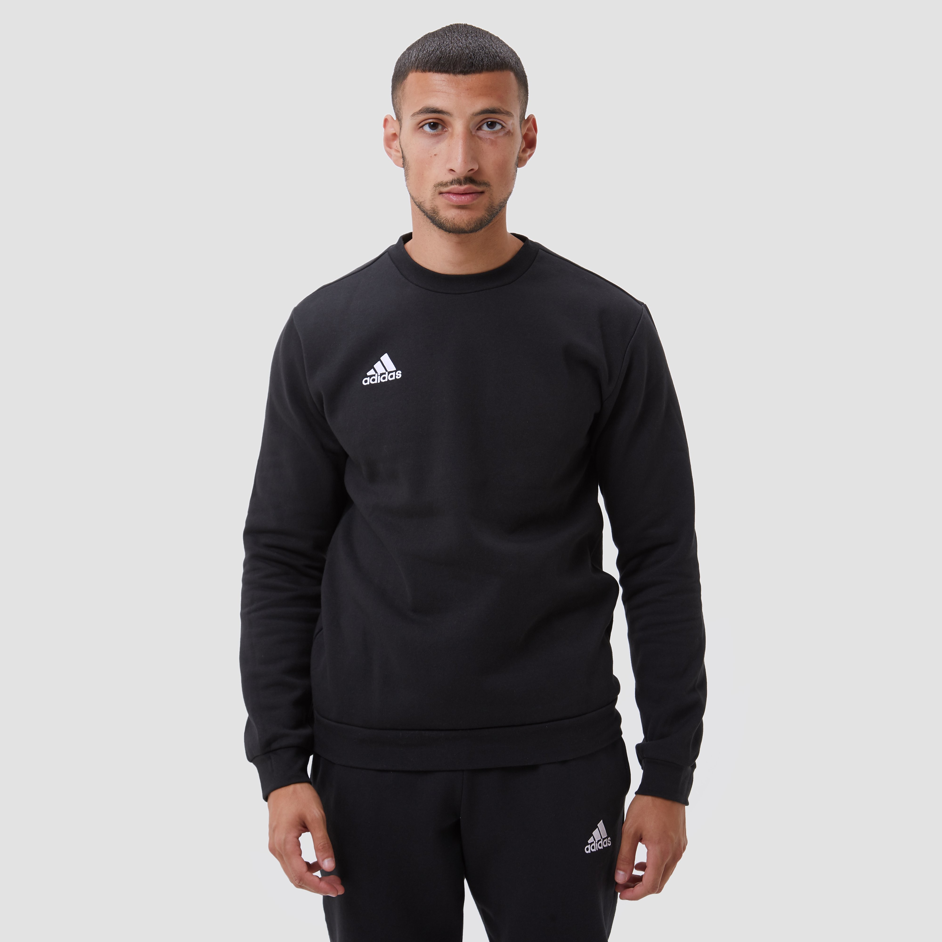 adidas Adidas entrada 22 sweater zwart/wit heren heren