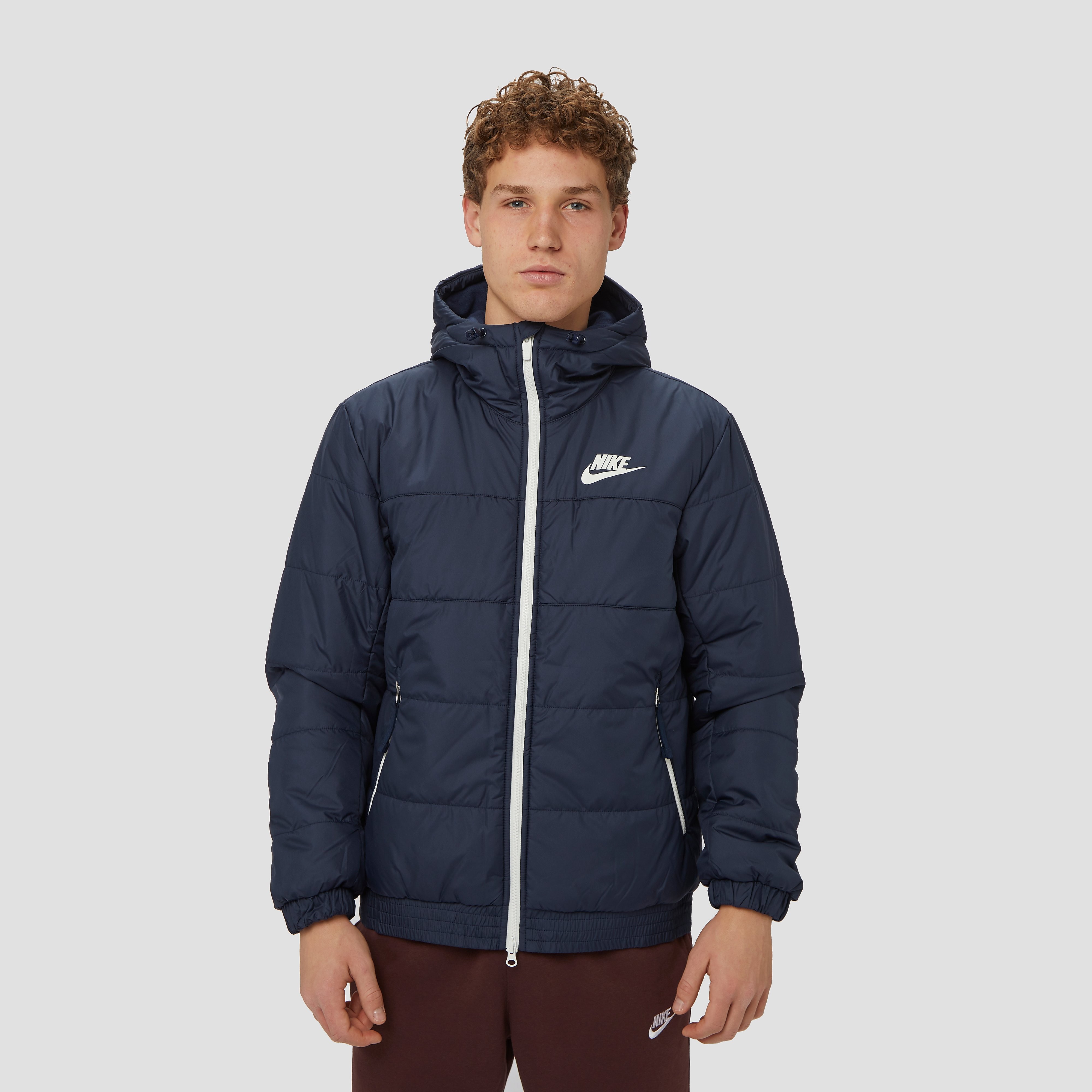 NIKE Syntehic fill winterjas blauw heren Heren