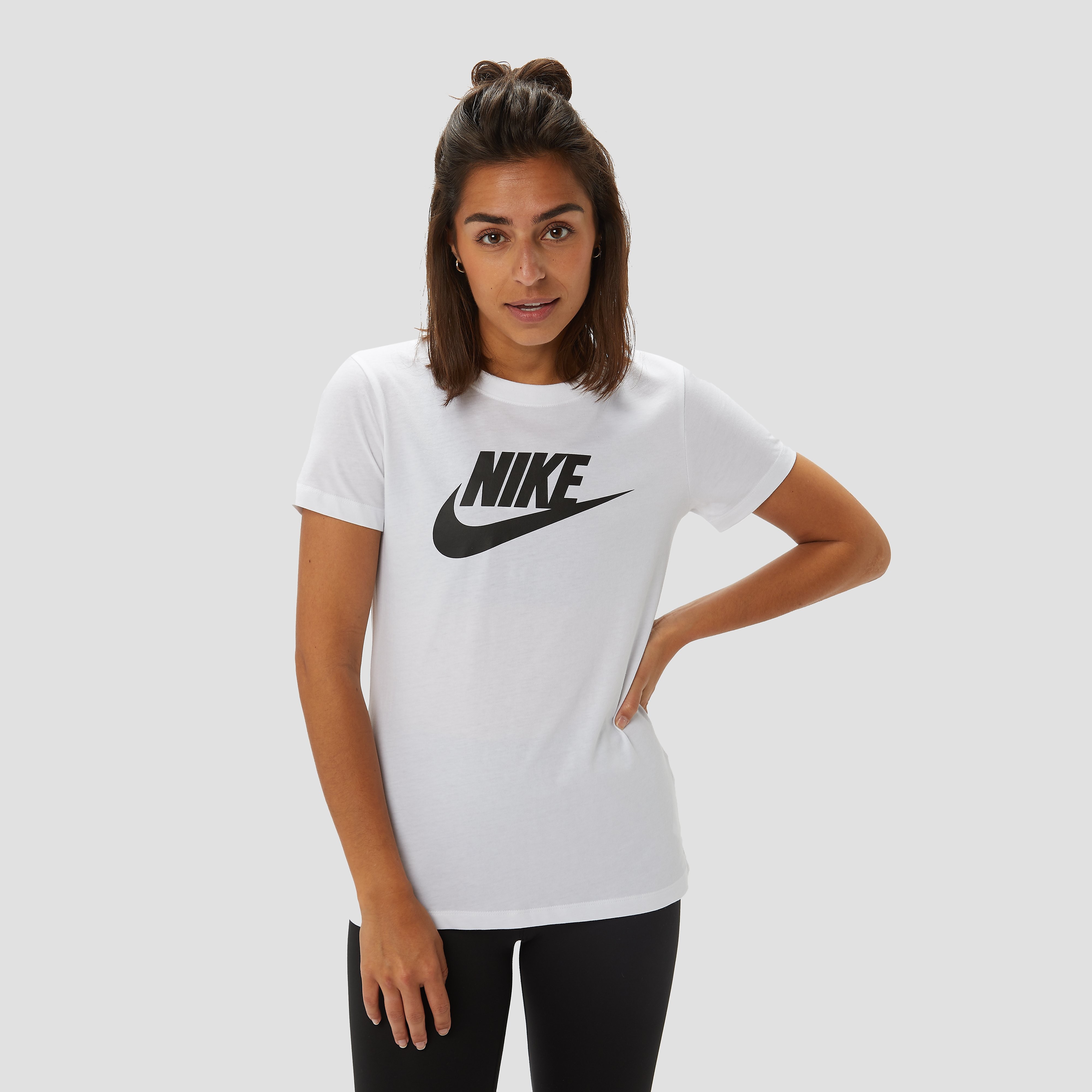 NIKE Sportswear essential icon shirt wit dames Dames