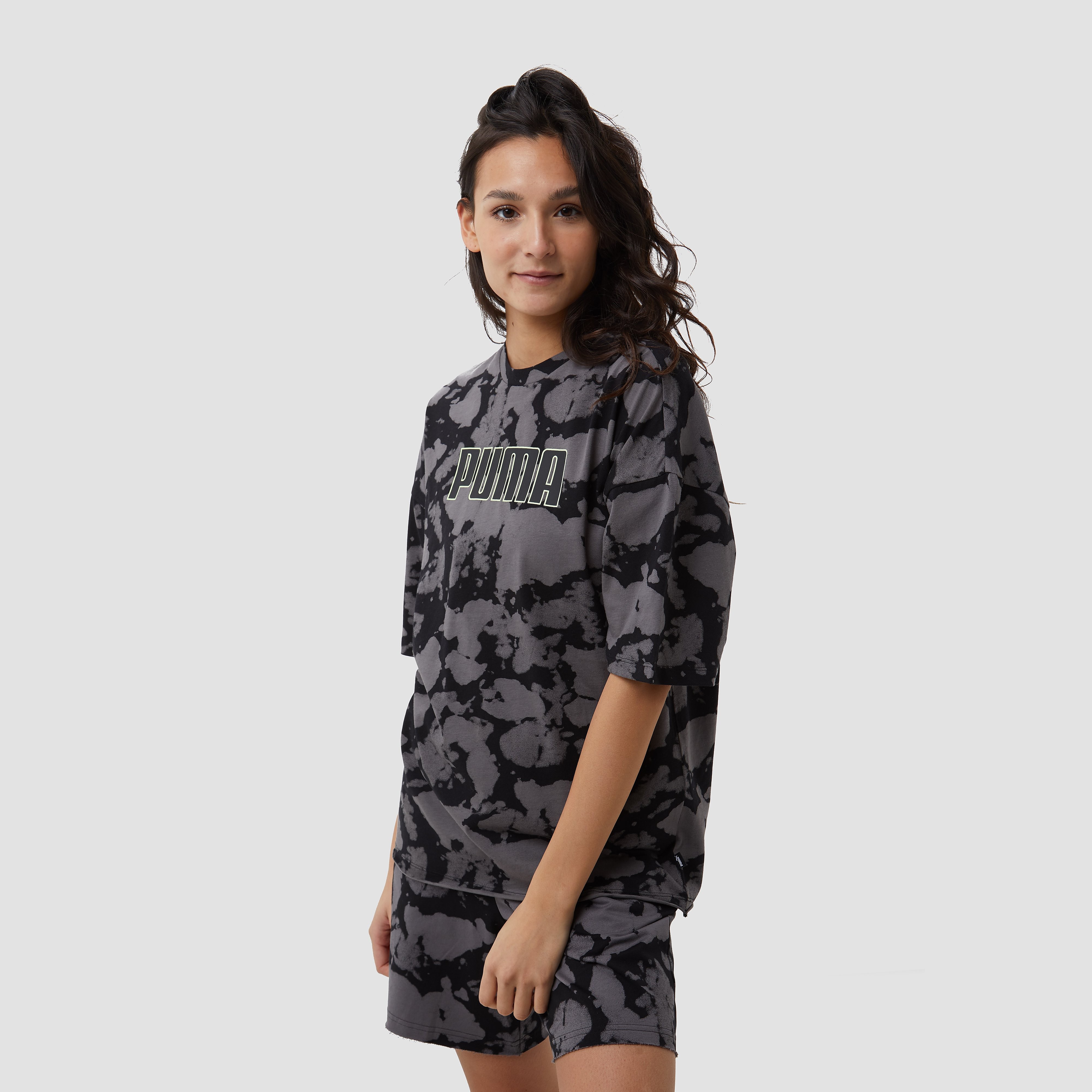 PUMA Summer Graphic AOP Tee Dames T-Shirt - Maat M