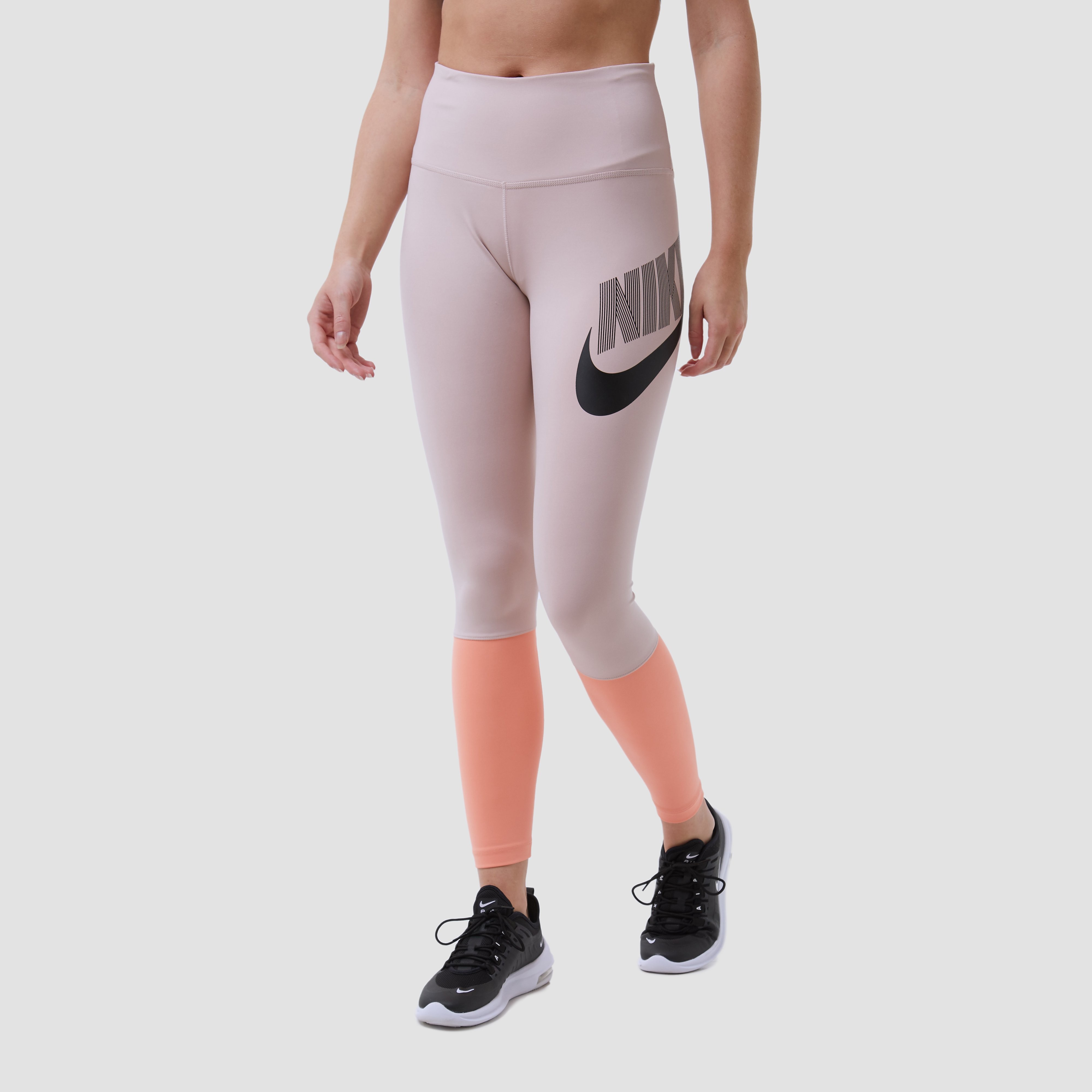 Nike Nike dri-fit one high-waisted dance legging roze dames dames