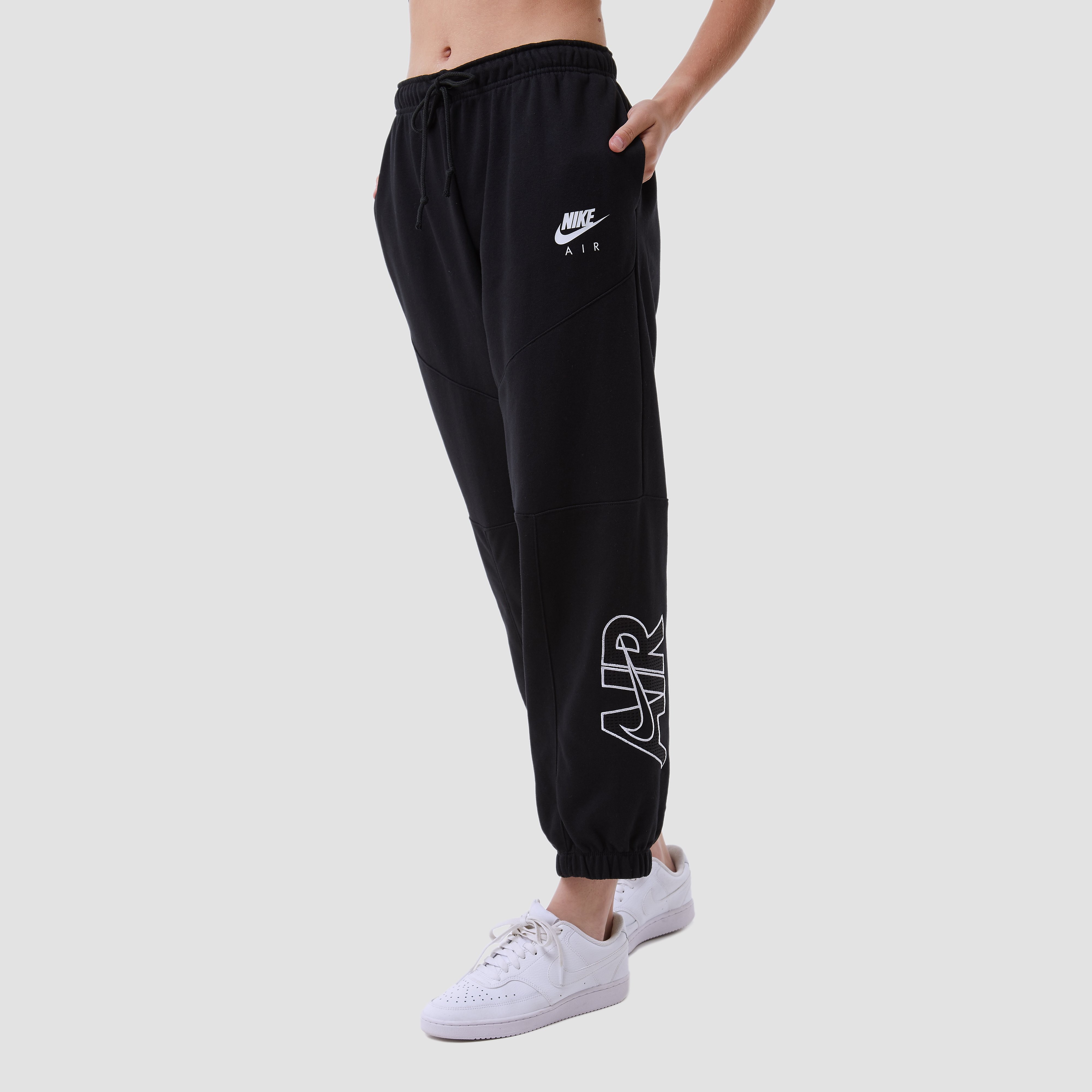 Nike Nike sportswear air fleece joggingbroek zwart dames dames