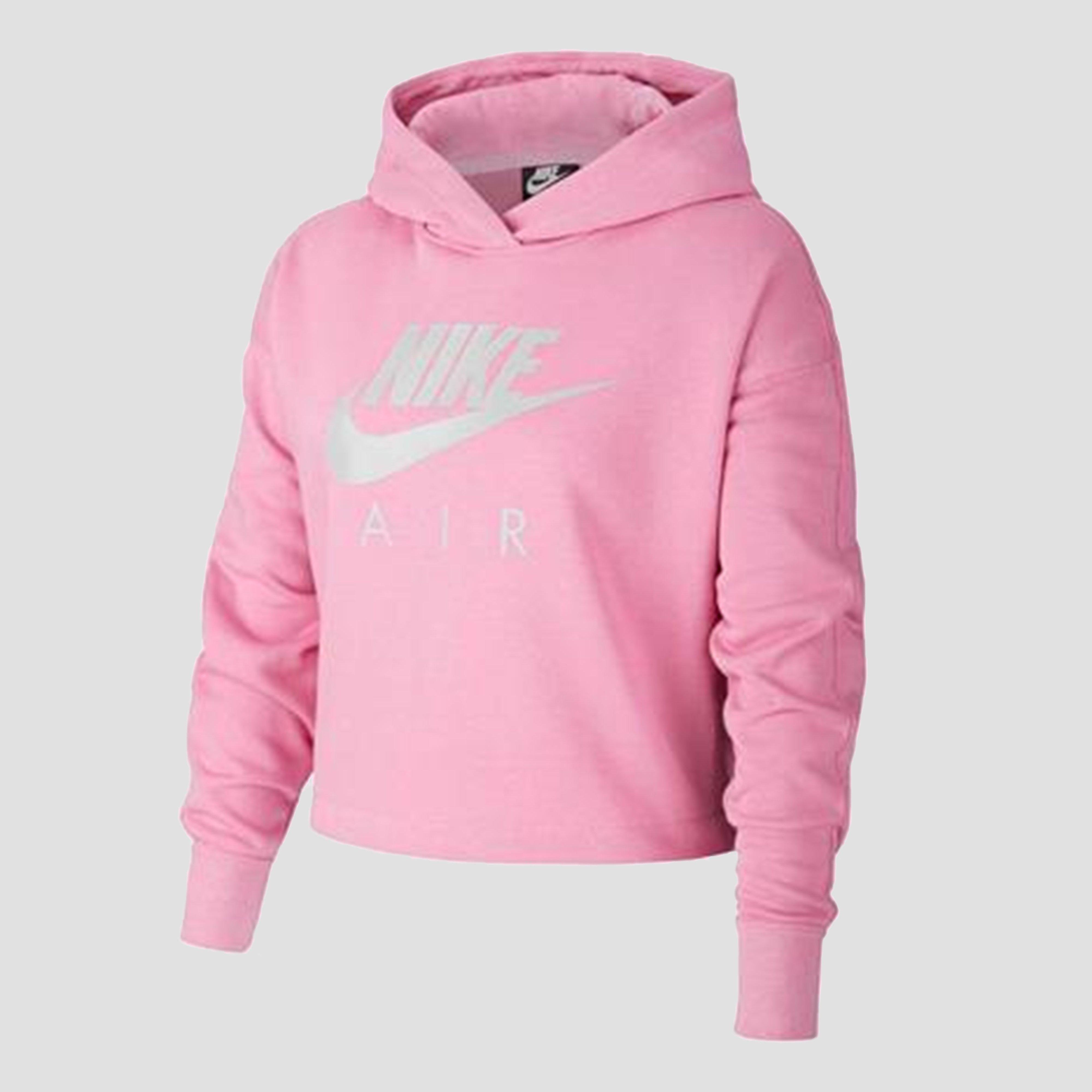 NIKE Air sportswear crop trui roze kinderen Kinderen