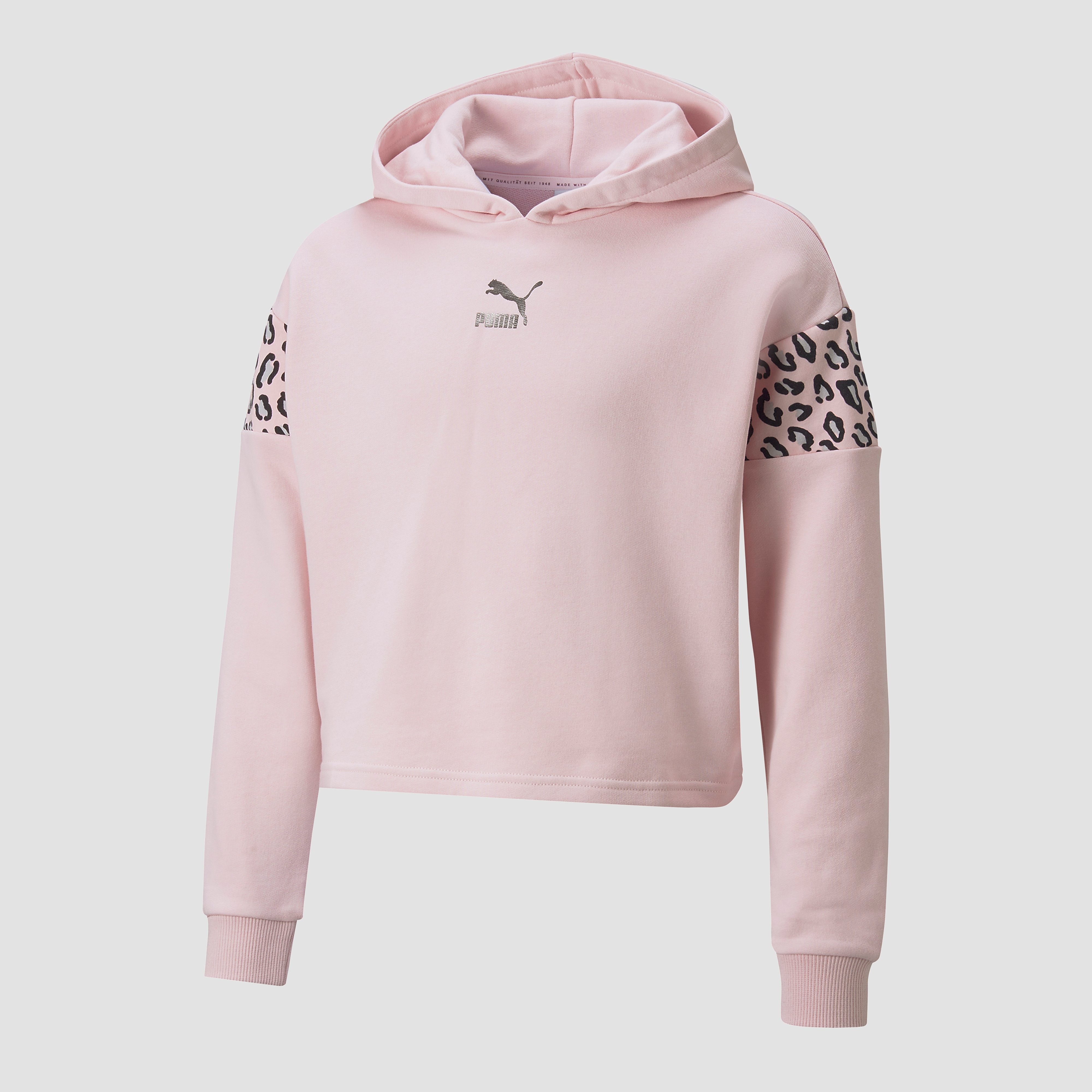 Puma Classics Summer Roar Trui / Hoodie - Roze Kinderen - Maat 164