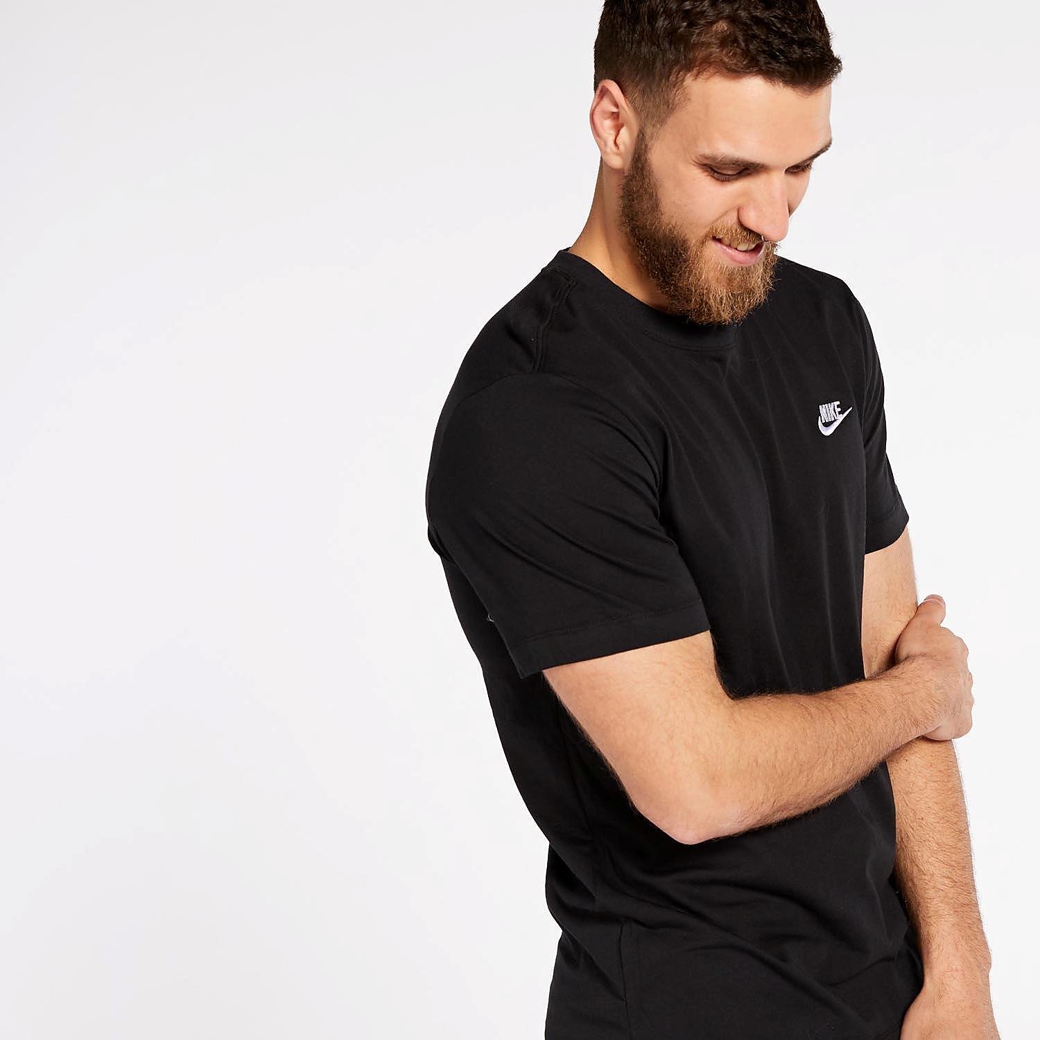 NIKE Sportswear club shirt zwart heren Heren