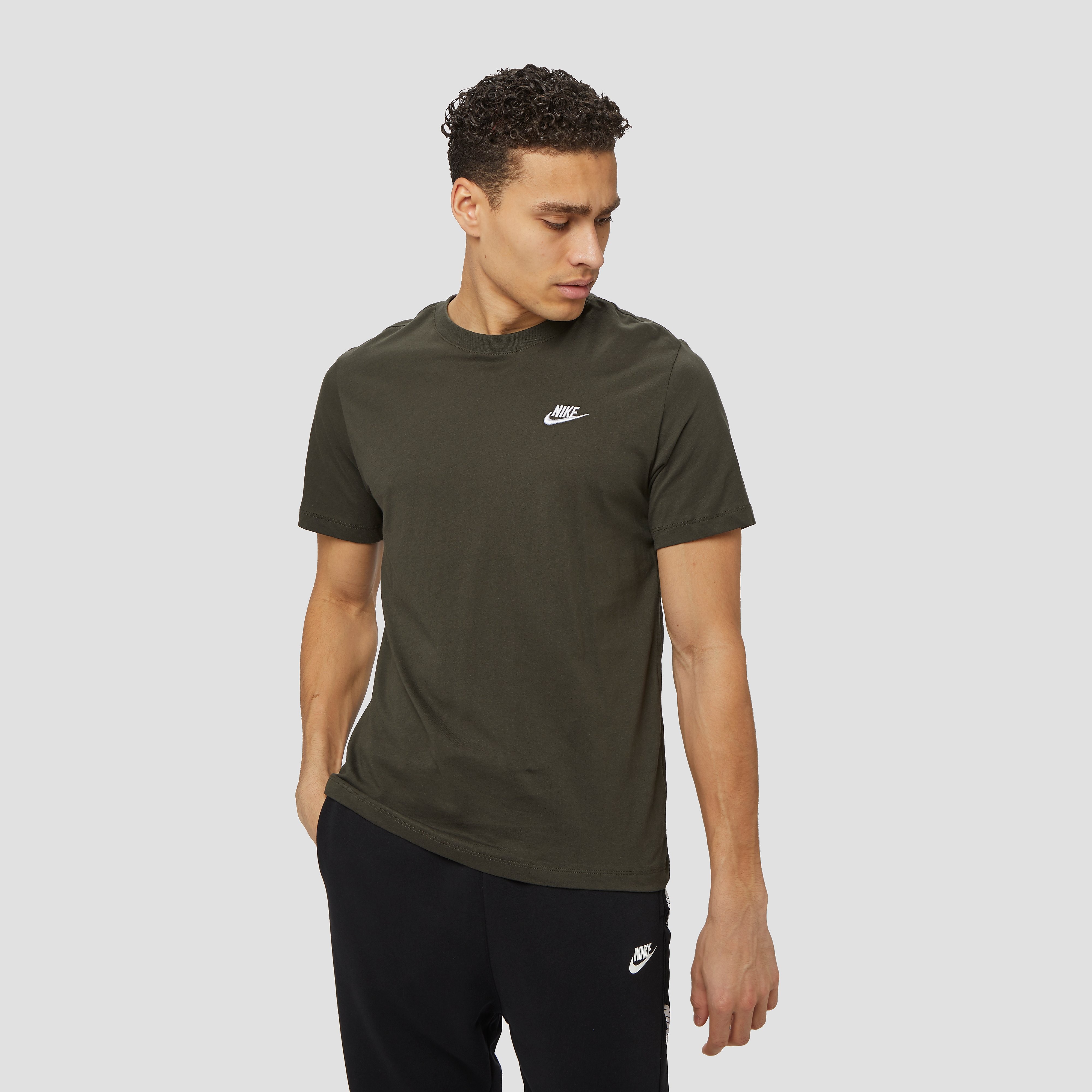 NIKE Sportswear club shirt groen heren Heren