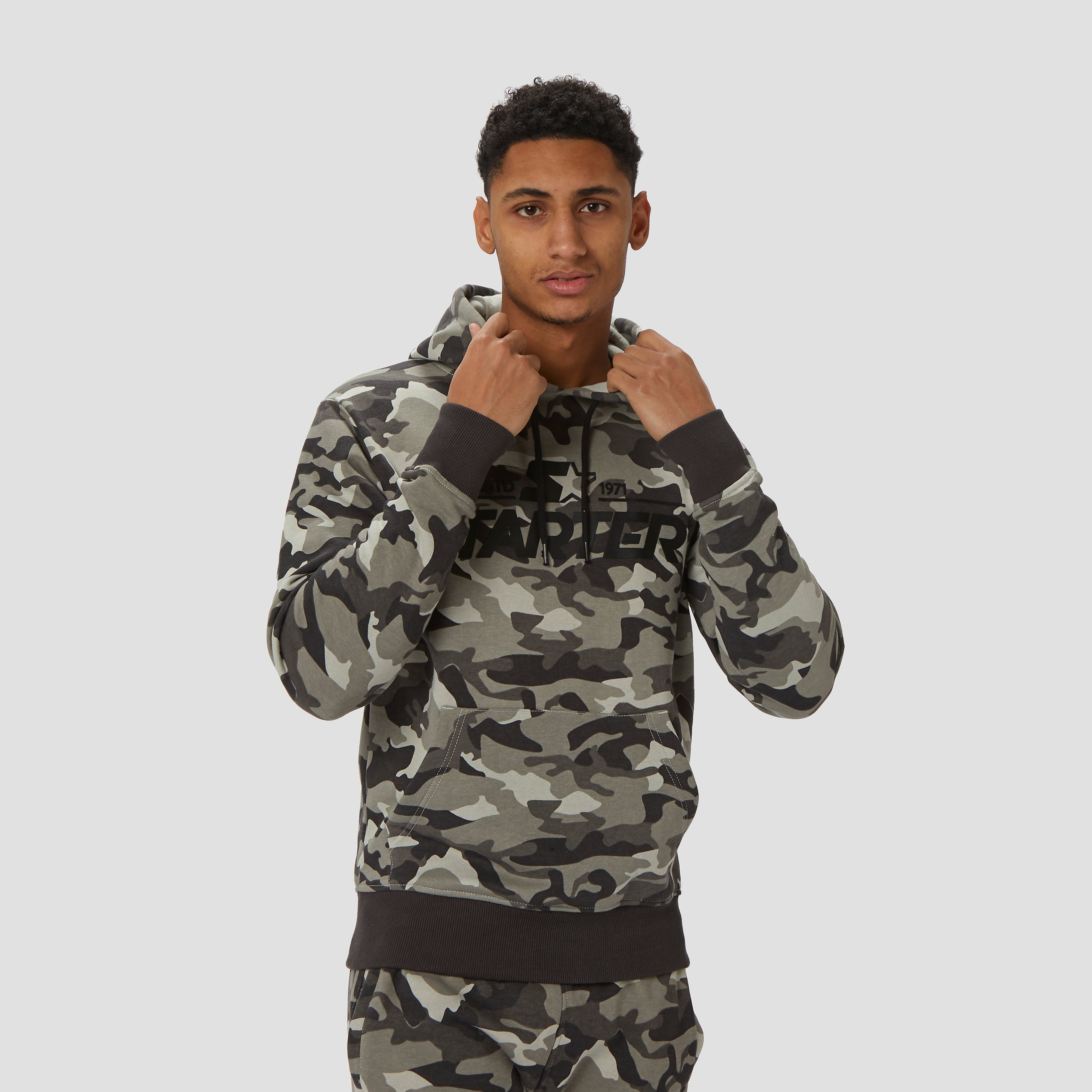 STARTER Morgan camouflage trui grijs heren Heren
