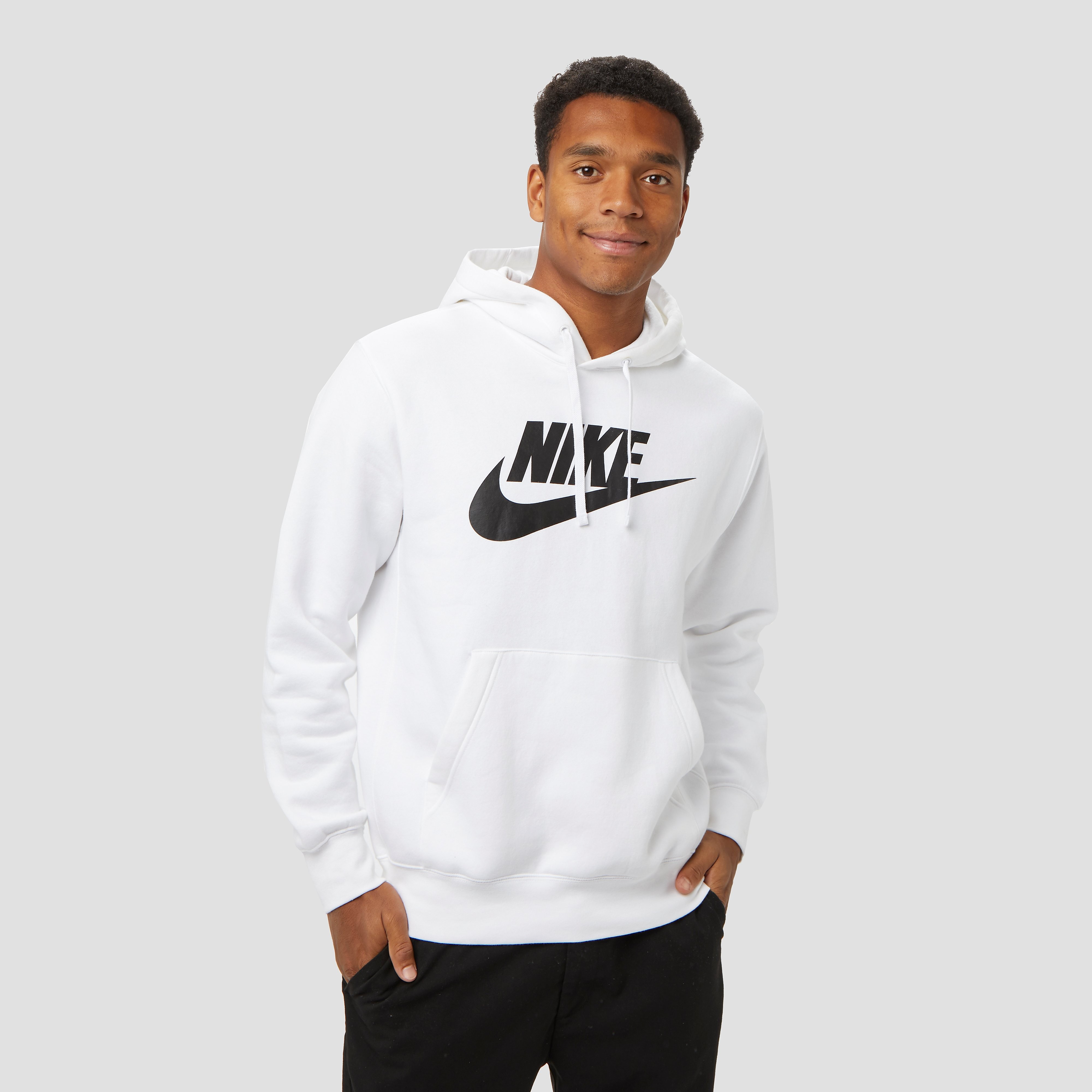 NIKE Club trui wit heren Heren