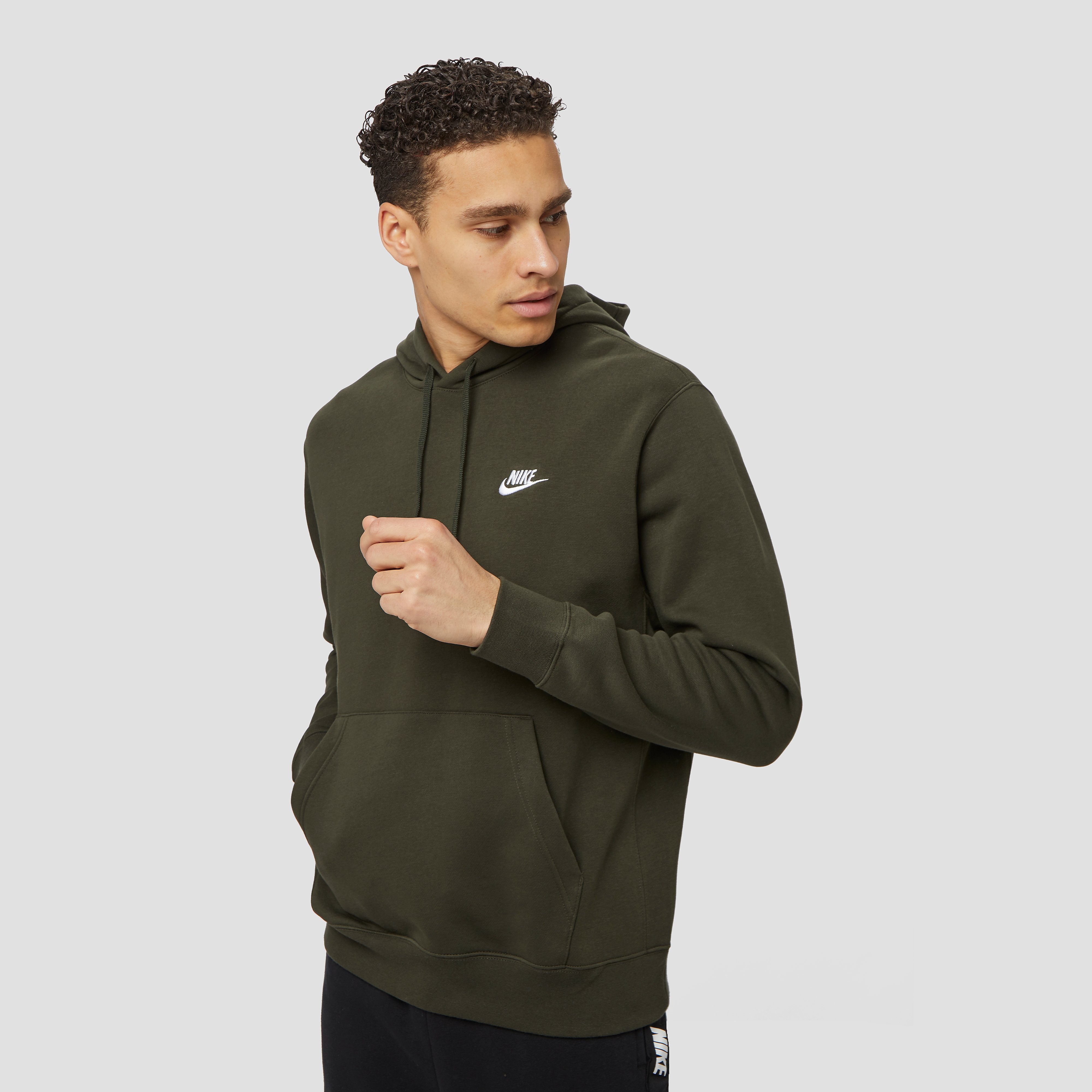 NIKE Sportswear club fleece trui groen heren Heren