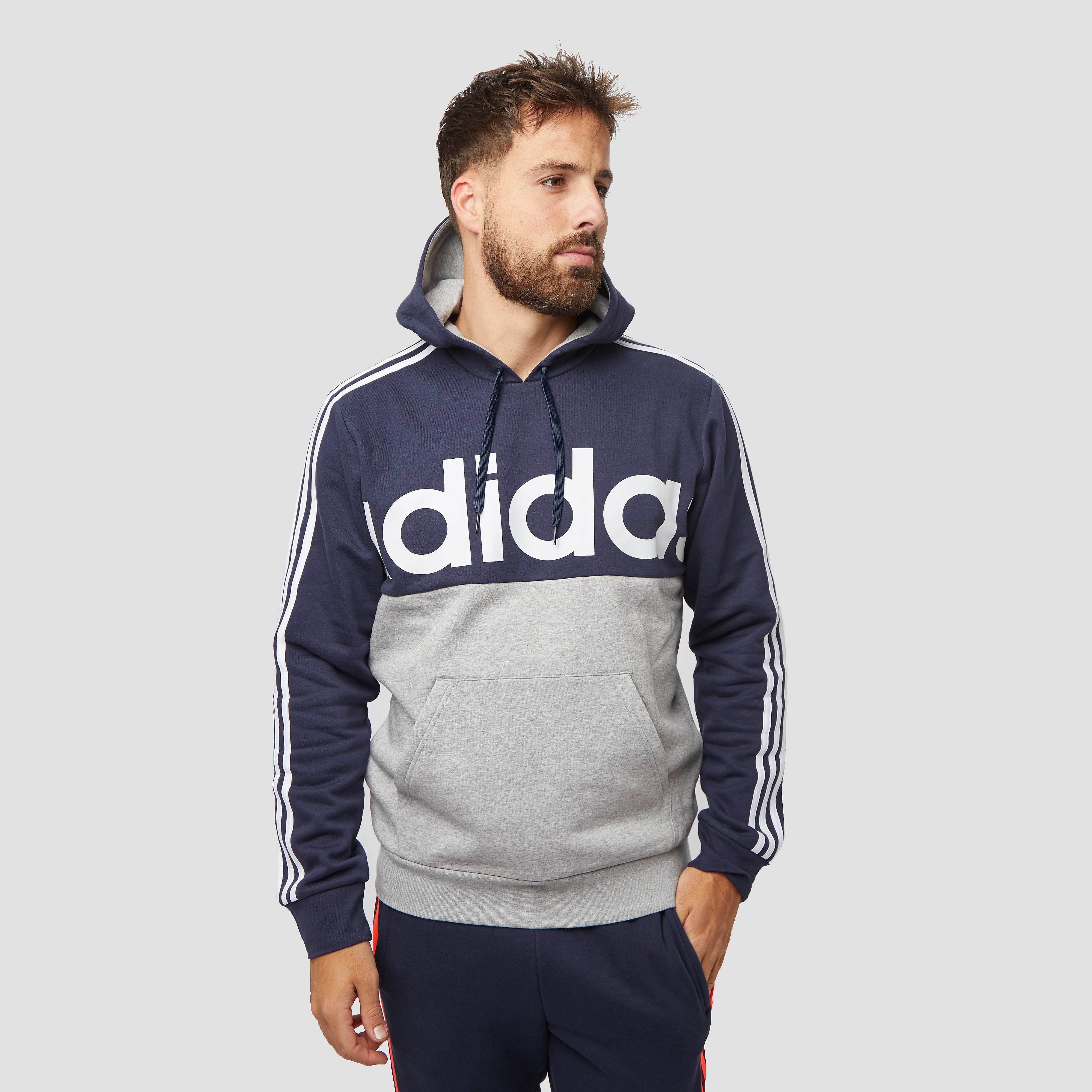 adidas Essentials colourblock trui blauw heren Heren