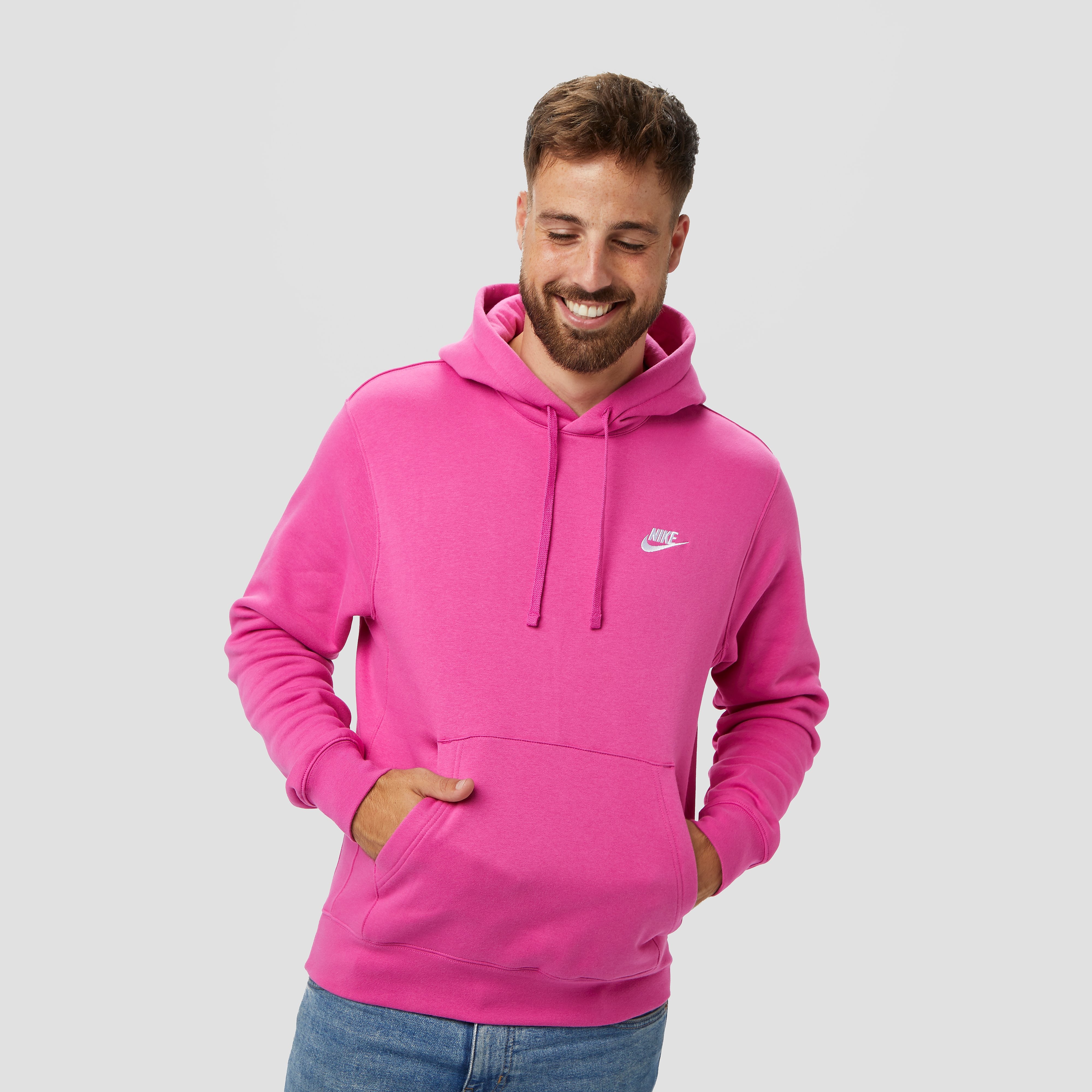 NIKE Club trui roze heren Heren