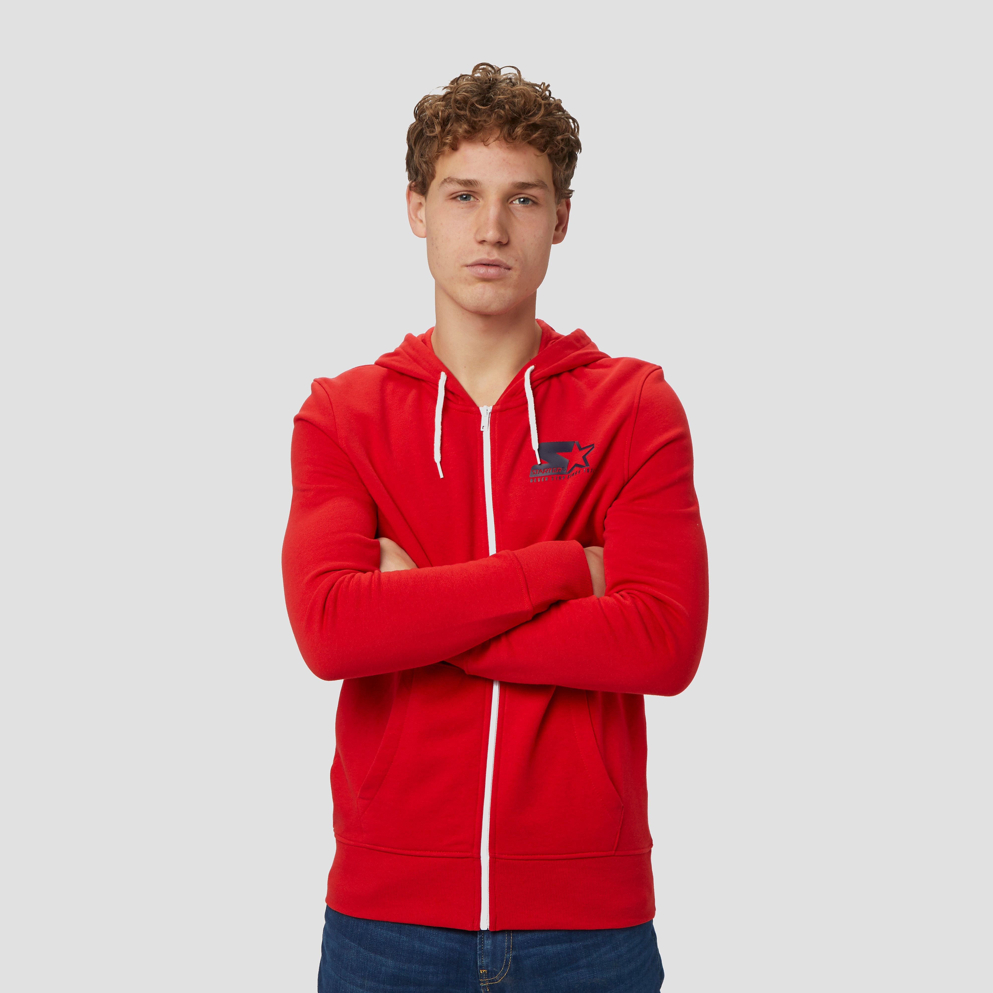STARTER Pheat vest rood heren Heren