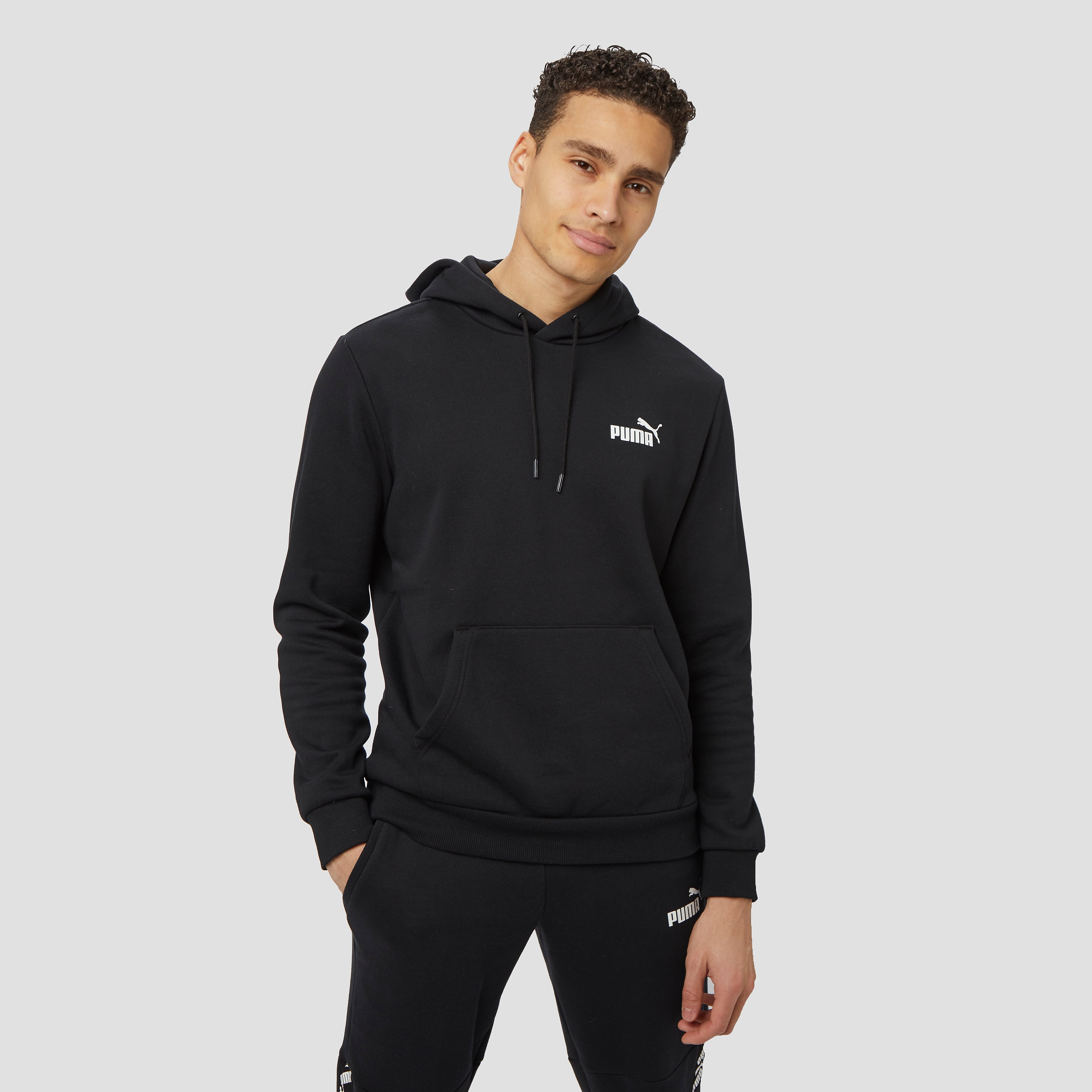 PUMA Essential fleece trui zwart heren Heren