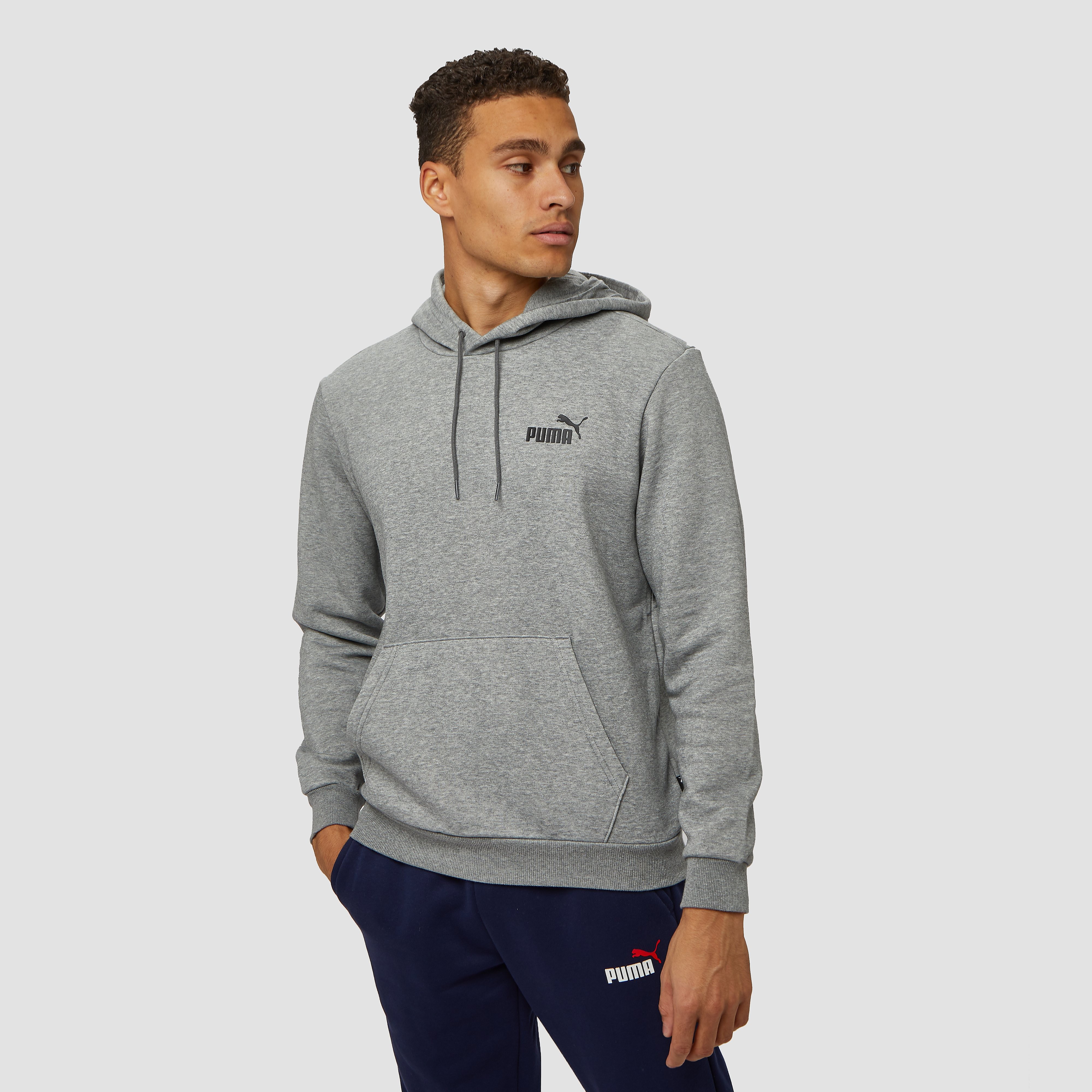 Puma Essential Fleece Trui / Hoodie - Grijs Heren - Maat S