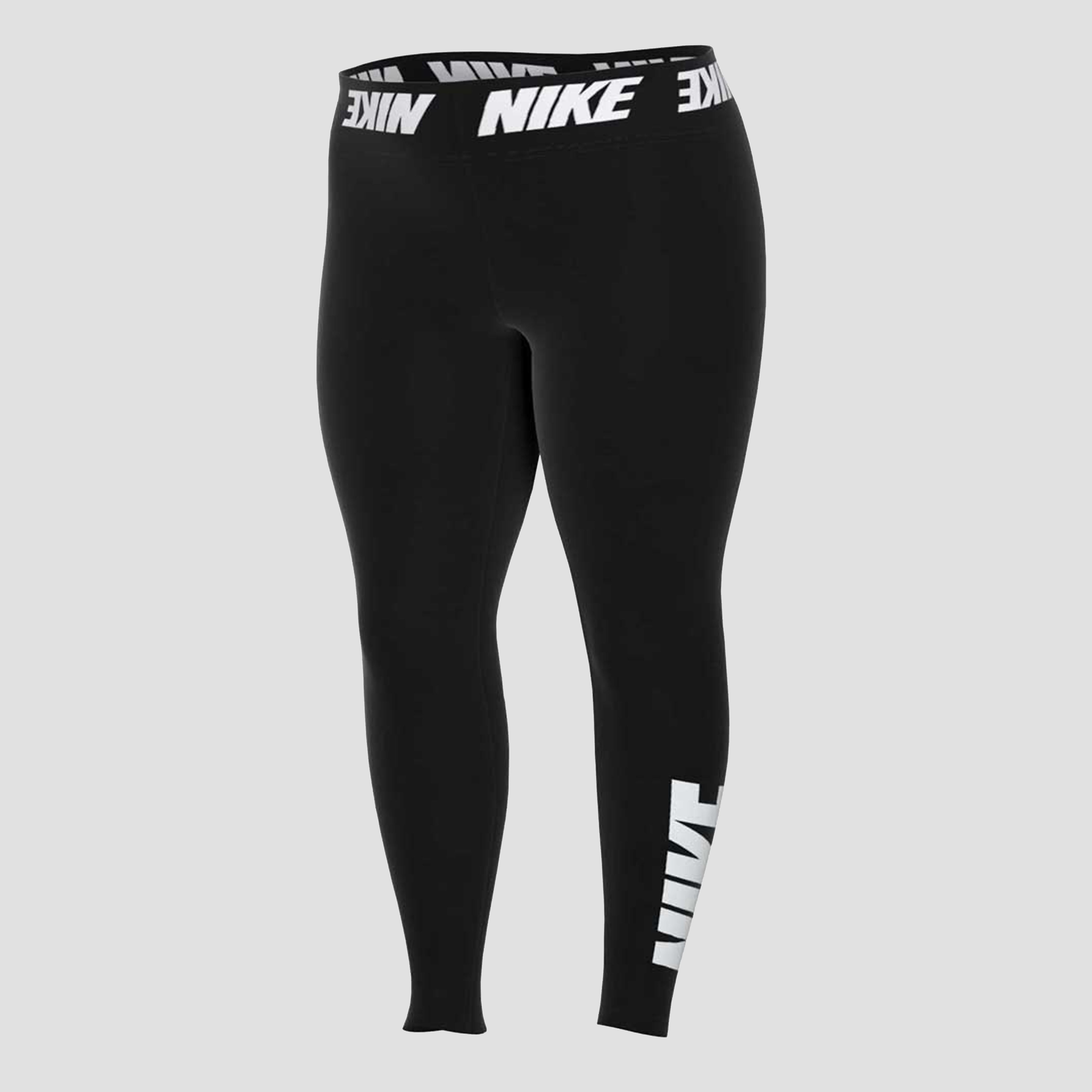 NIKE Sportswear club plus size tight zwart dames Dames