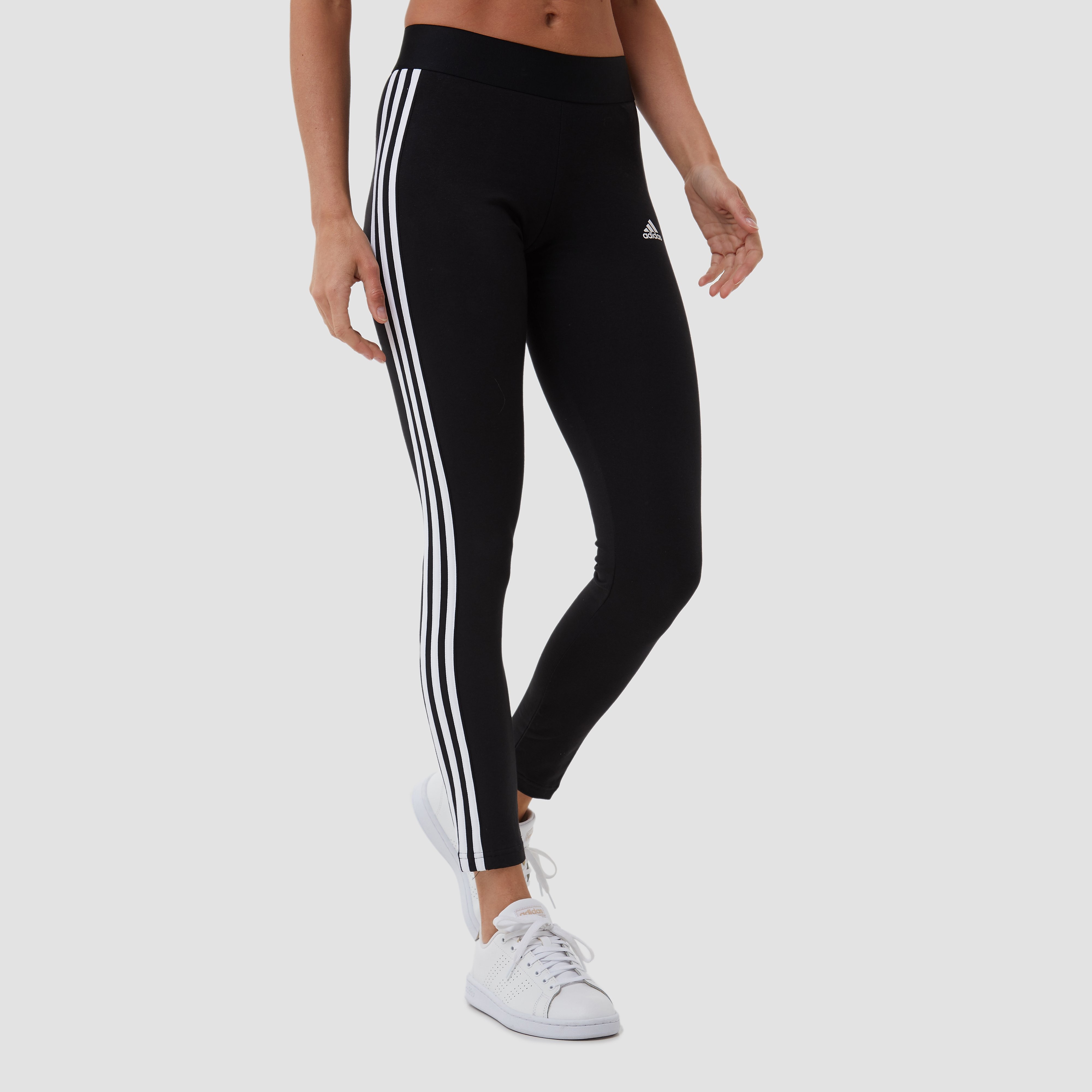 Adidas W 3S LEG Dames Sportlegging - Zwart - Maat S