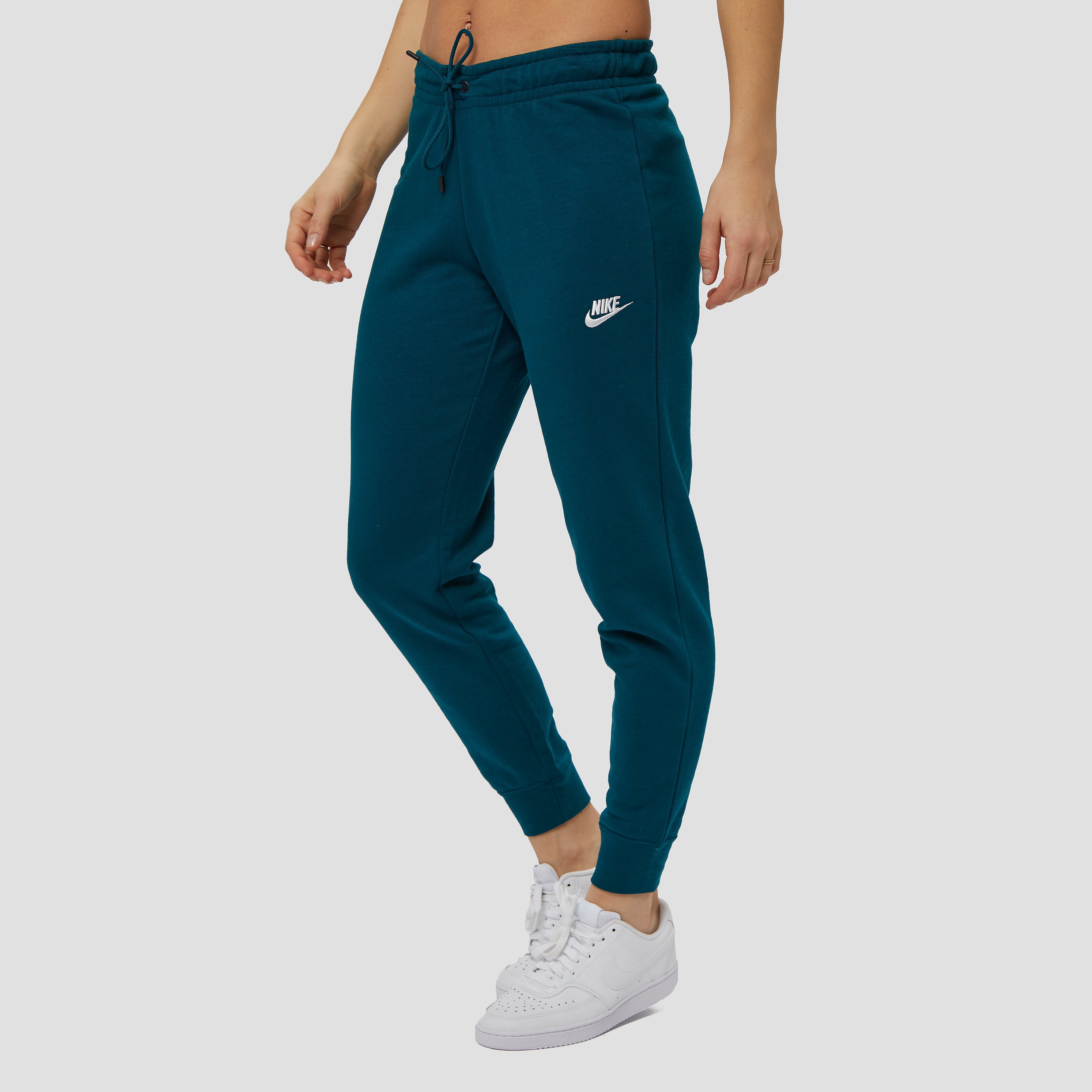 NIKE Essentials fleece tight joggingbroek turquoise/blauw dames Dames