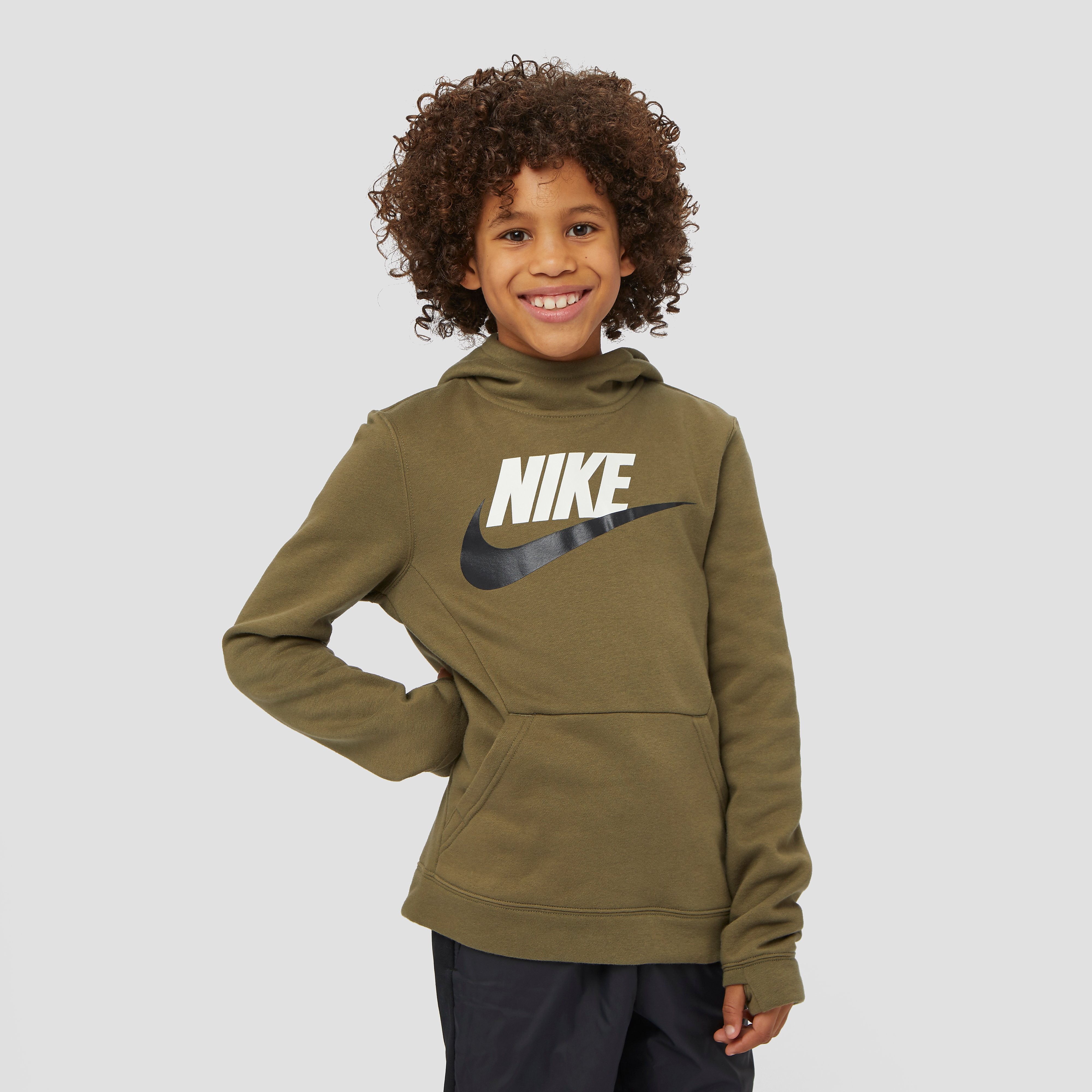 NIKE Sportswear club trui groen kinderen Kinderen