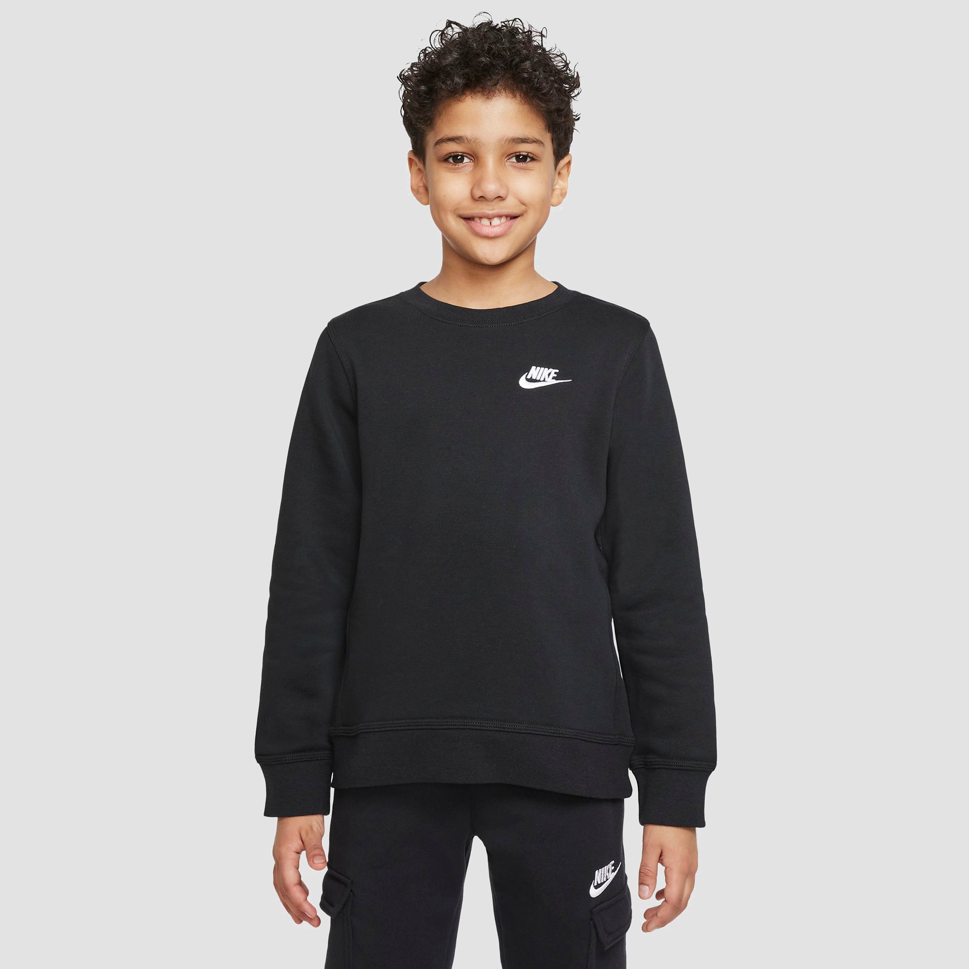 Nike Nike sportswear clugb sweater zwart kinderen kinderen