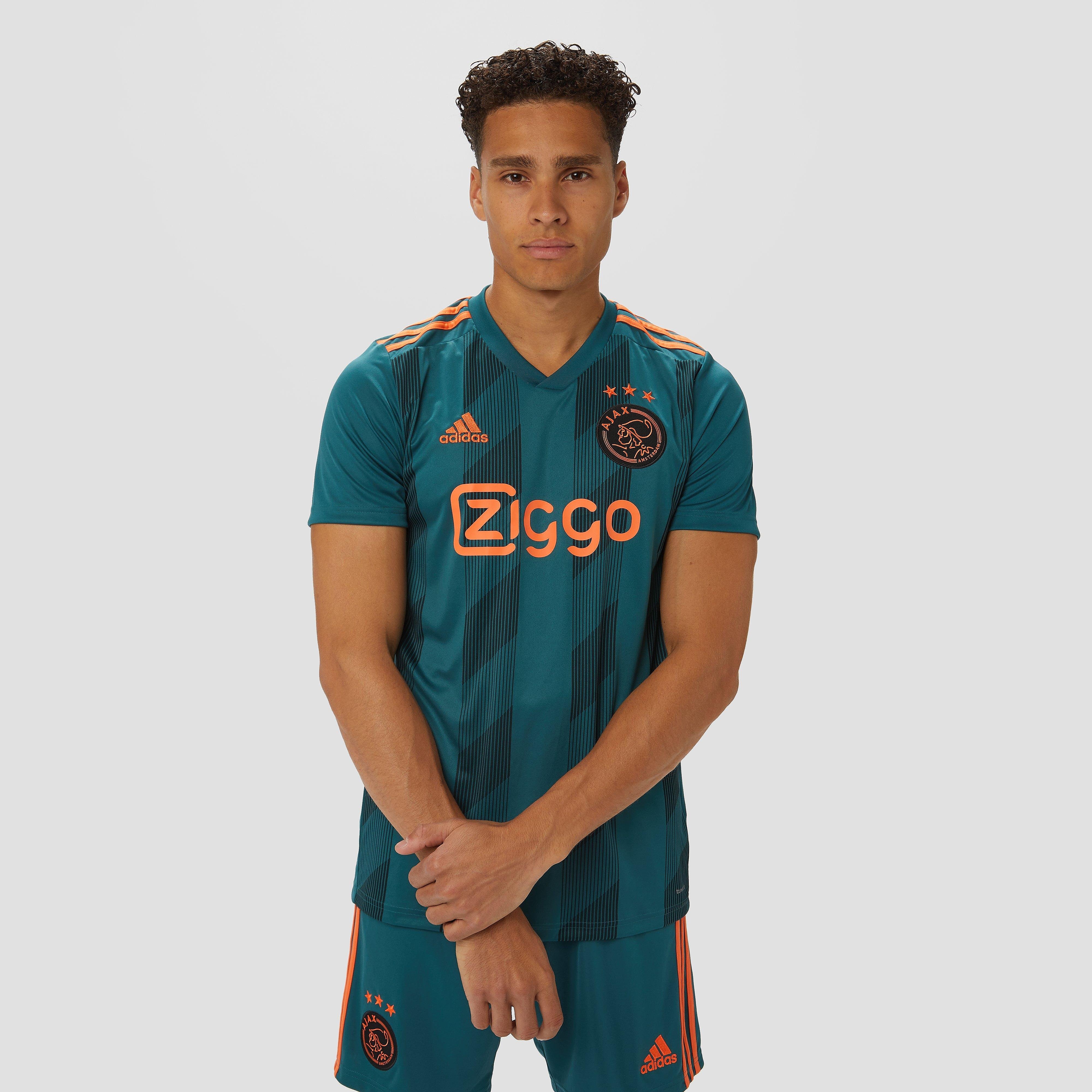 adidas Afc ajax uitshirt 19 20 groen heren Heren Gymnastiekwinkel