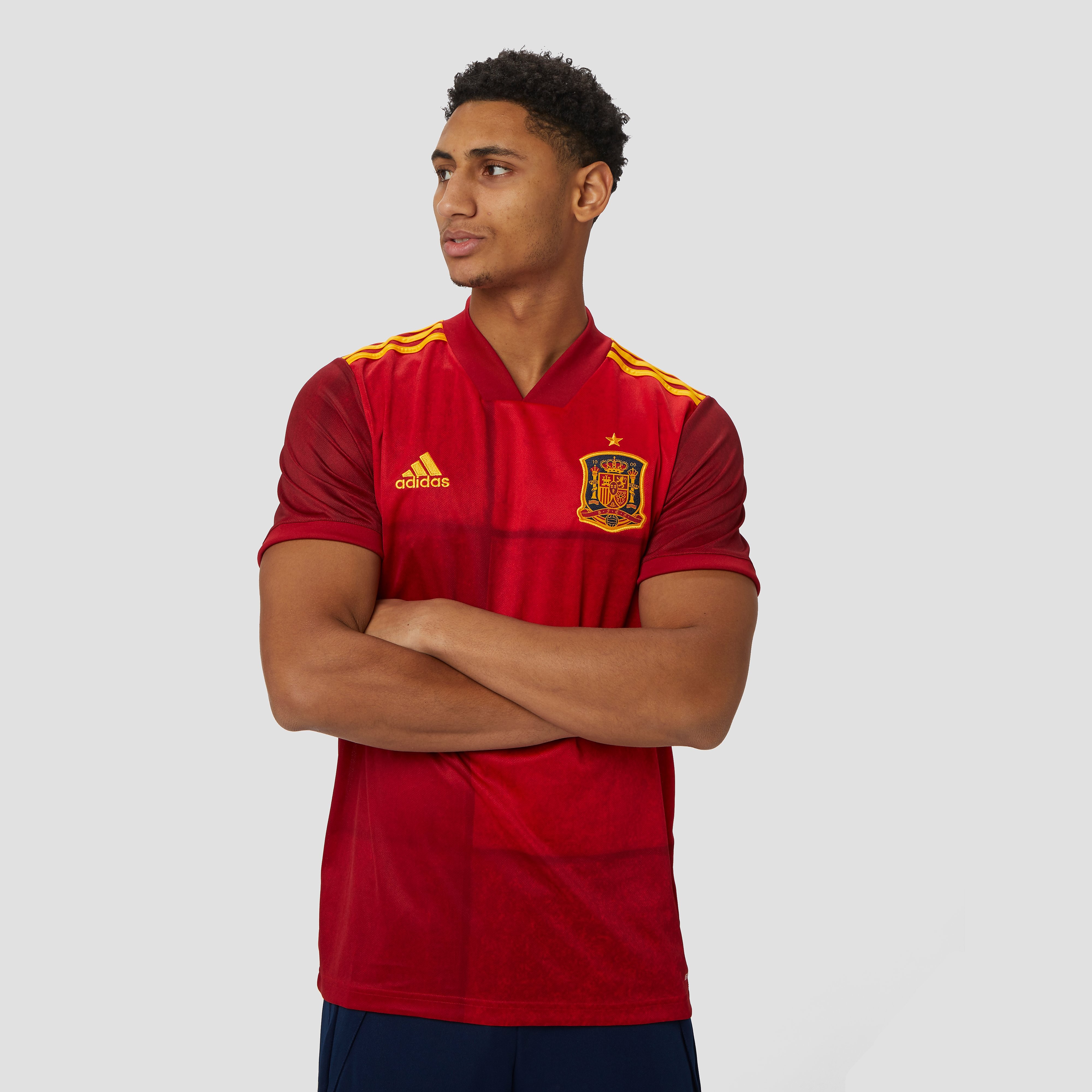 adidas Uefa euro 2020 fef spanje thuisshirt 20/22 rood heren Heren