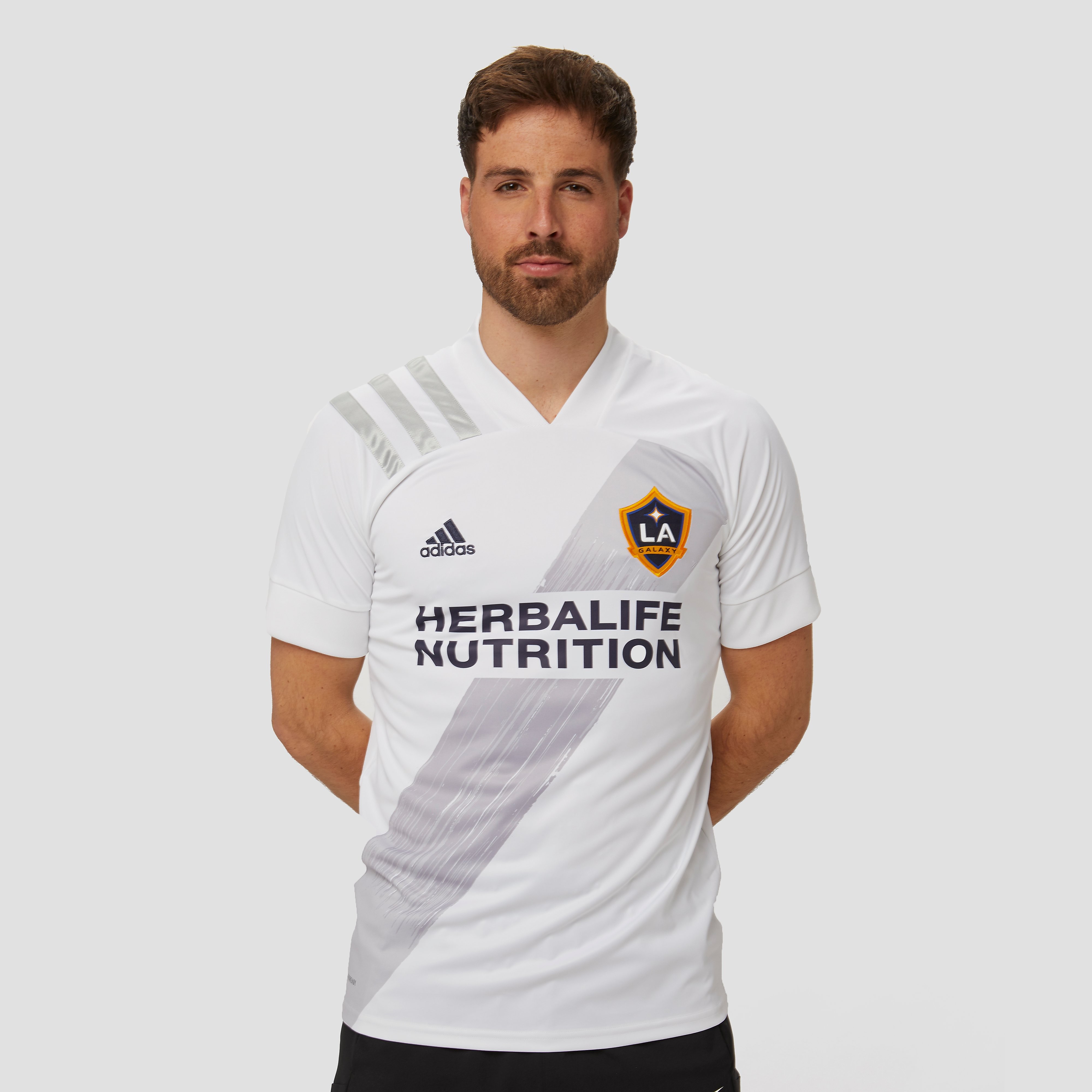 adidas Los angeles galaxy thuisshirt 20/21 wit heren Heren