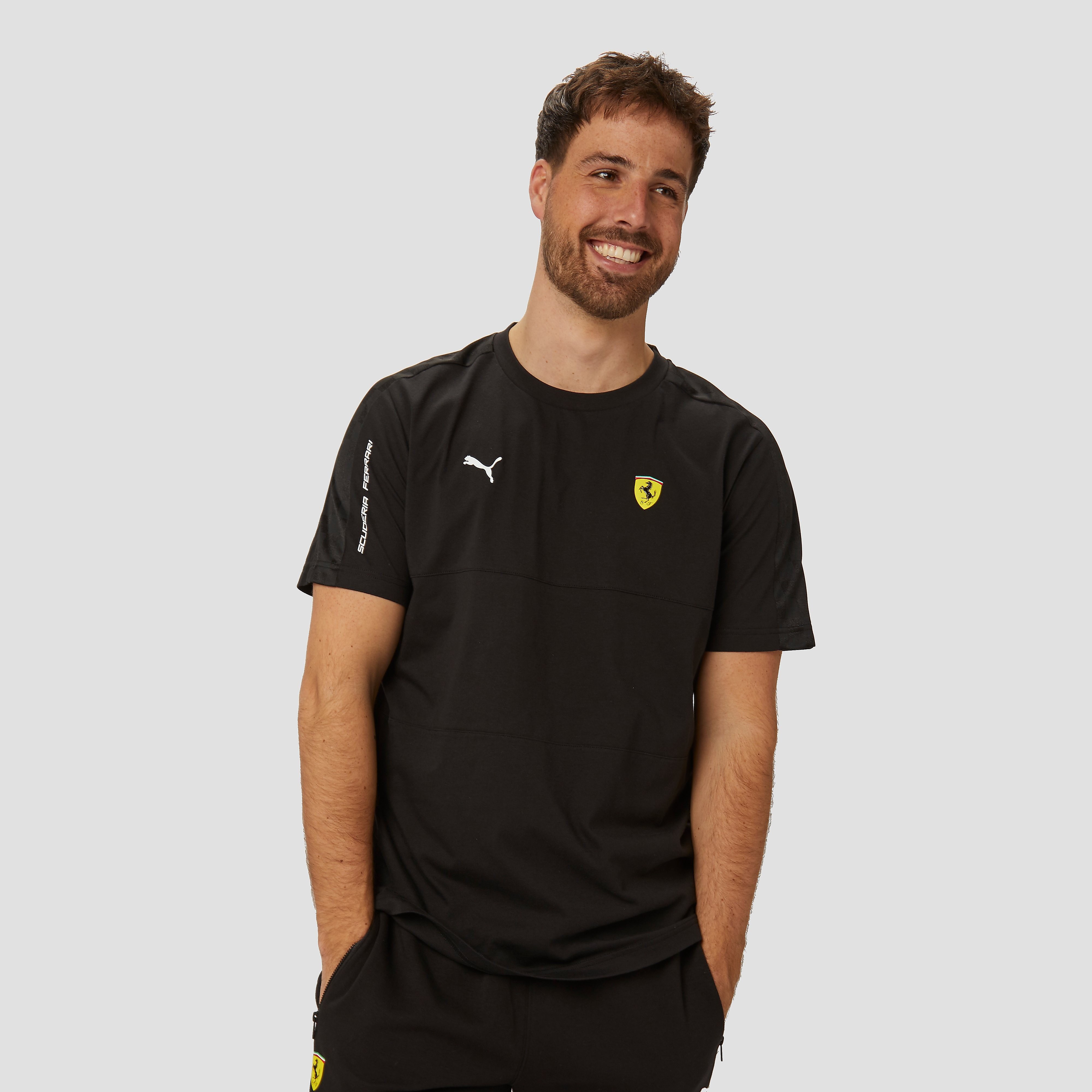 PUMA Scuderia ferrari t7 shirt zwart heren Heren