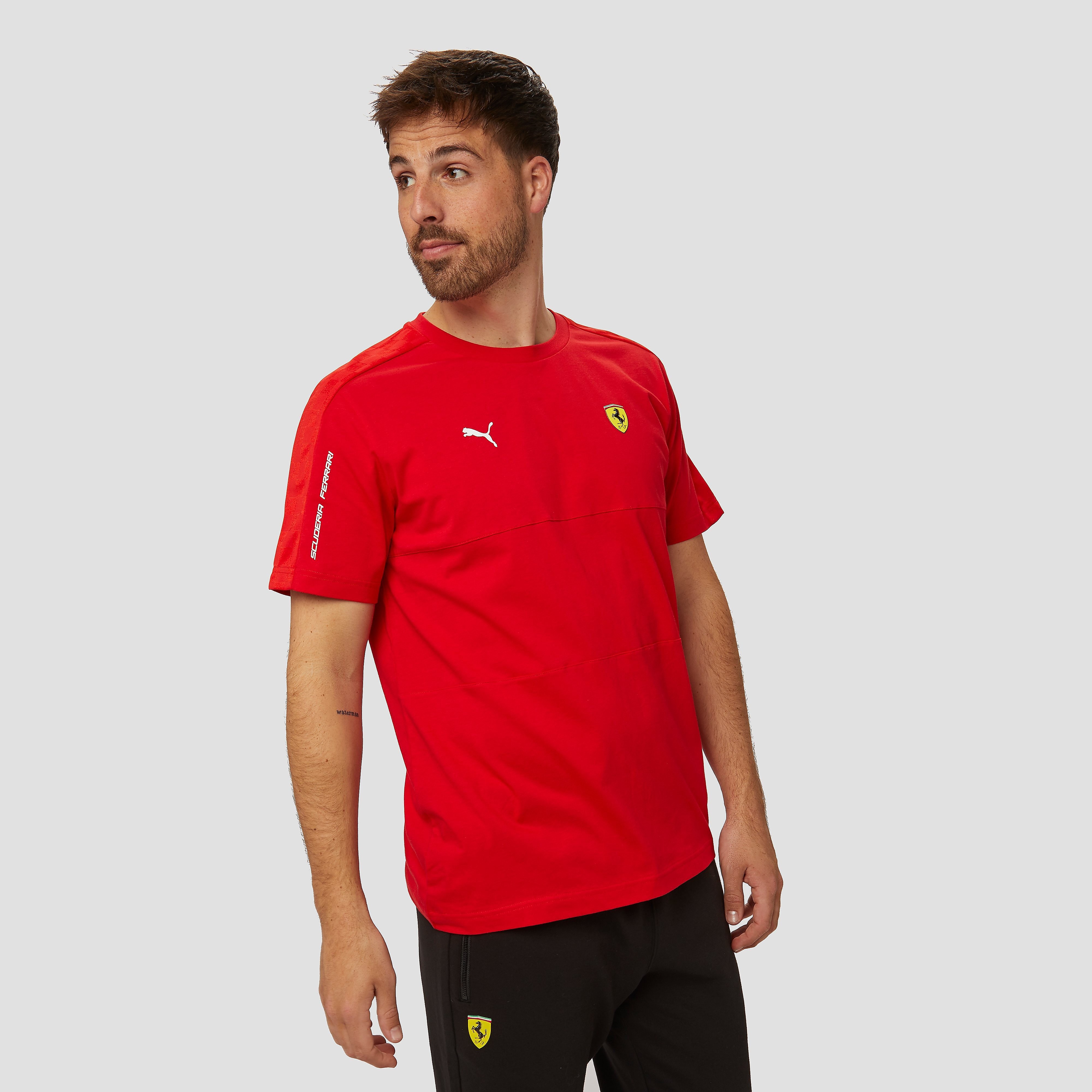 PUMA Scuderia ferrari t7 shirt rood heren Heren