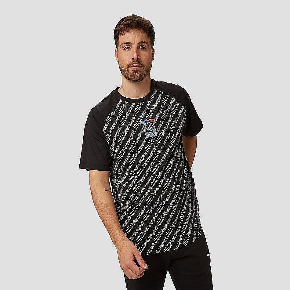 PUMA Bmw m motorsport street shirt zwart heren Heren
