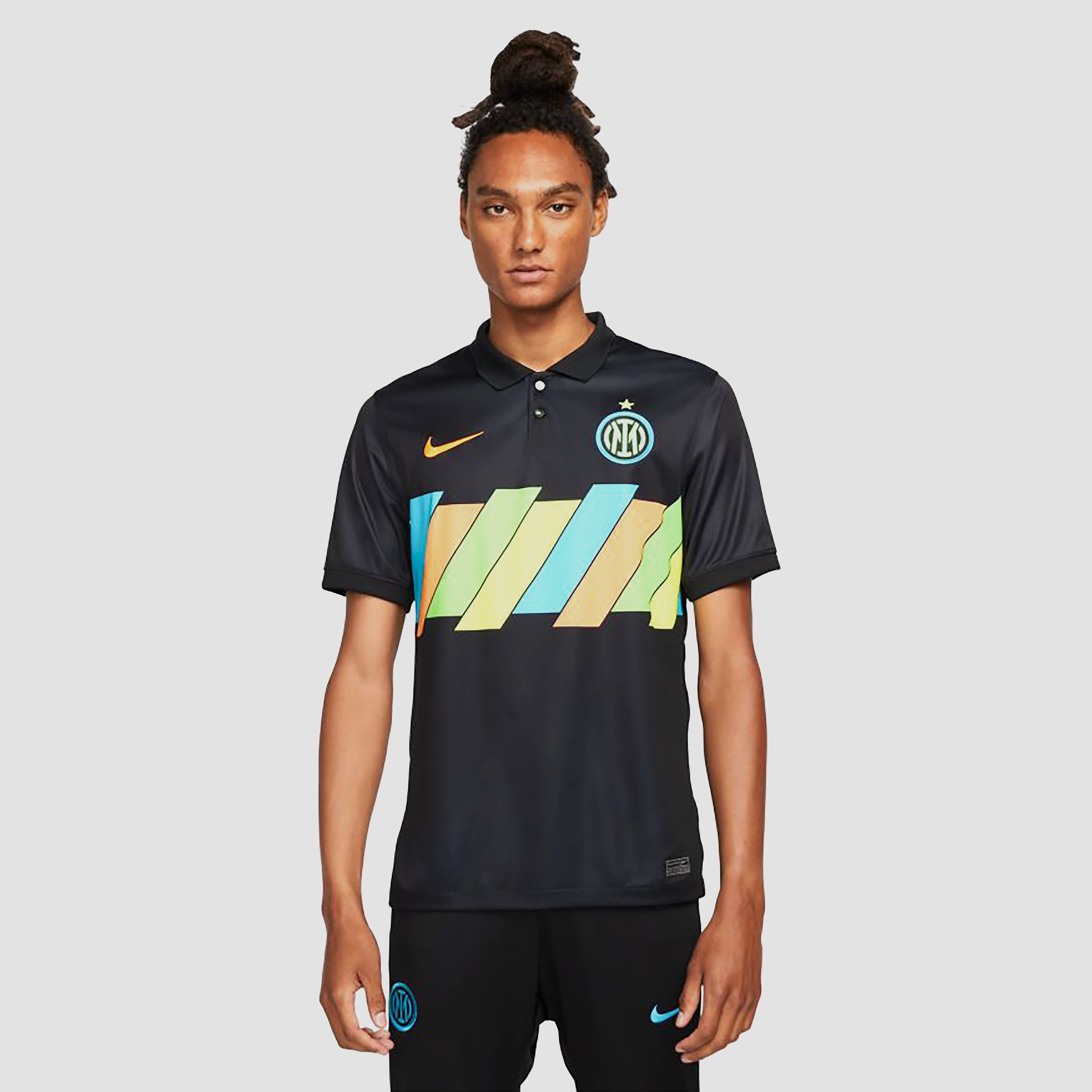 Nike Nike inter milan stadium third shirt 21/22 zwart heren heren