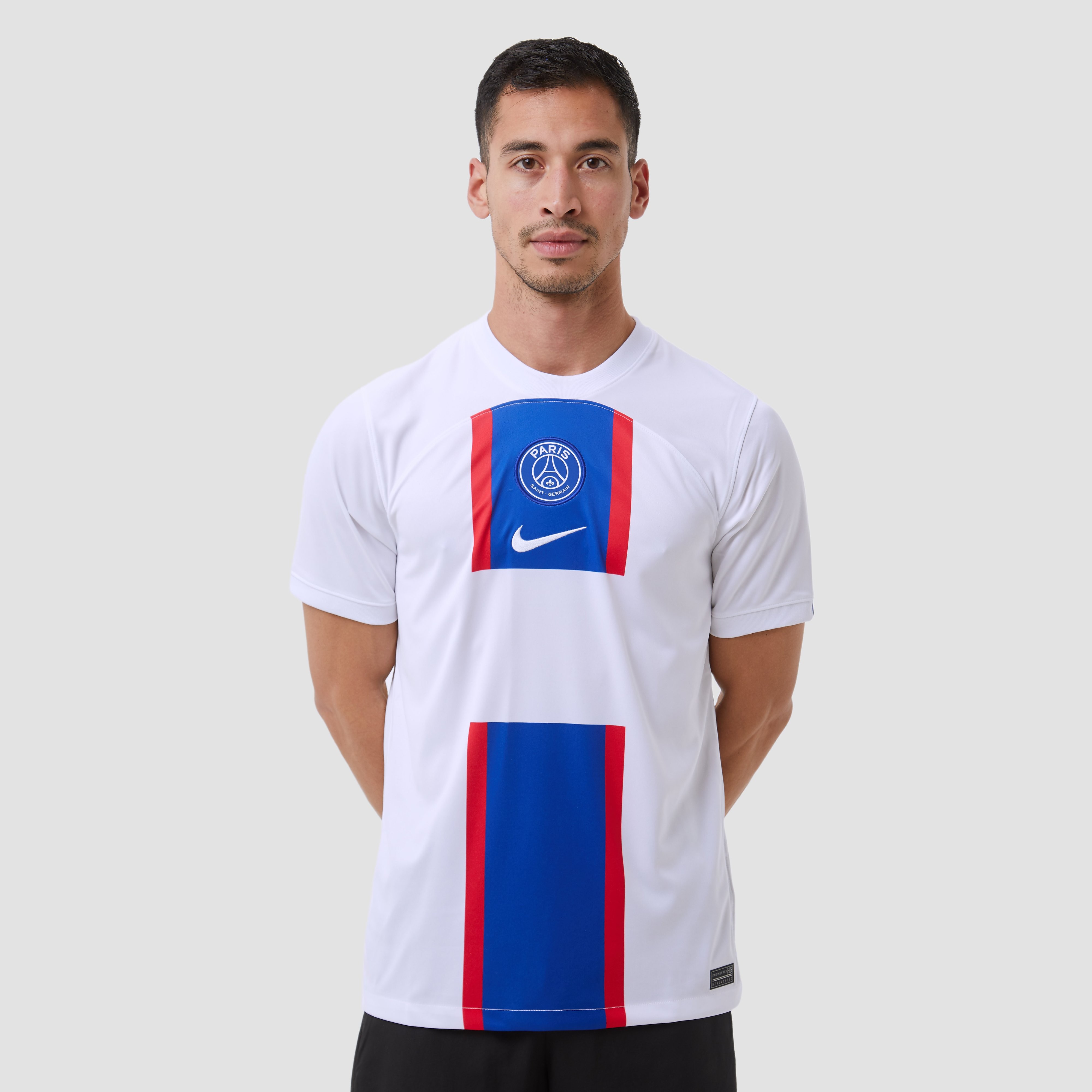 Nike Nike psg stadium third shirt 22/23 wit/blauw heren heren