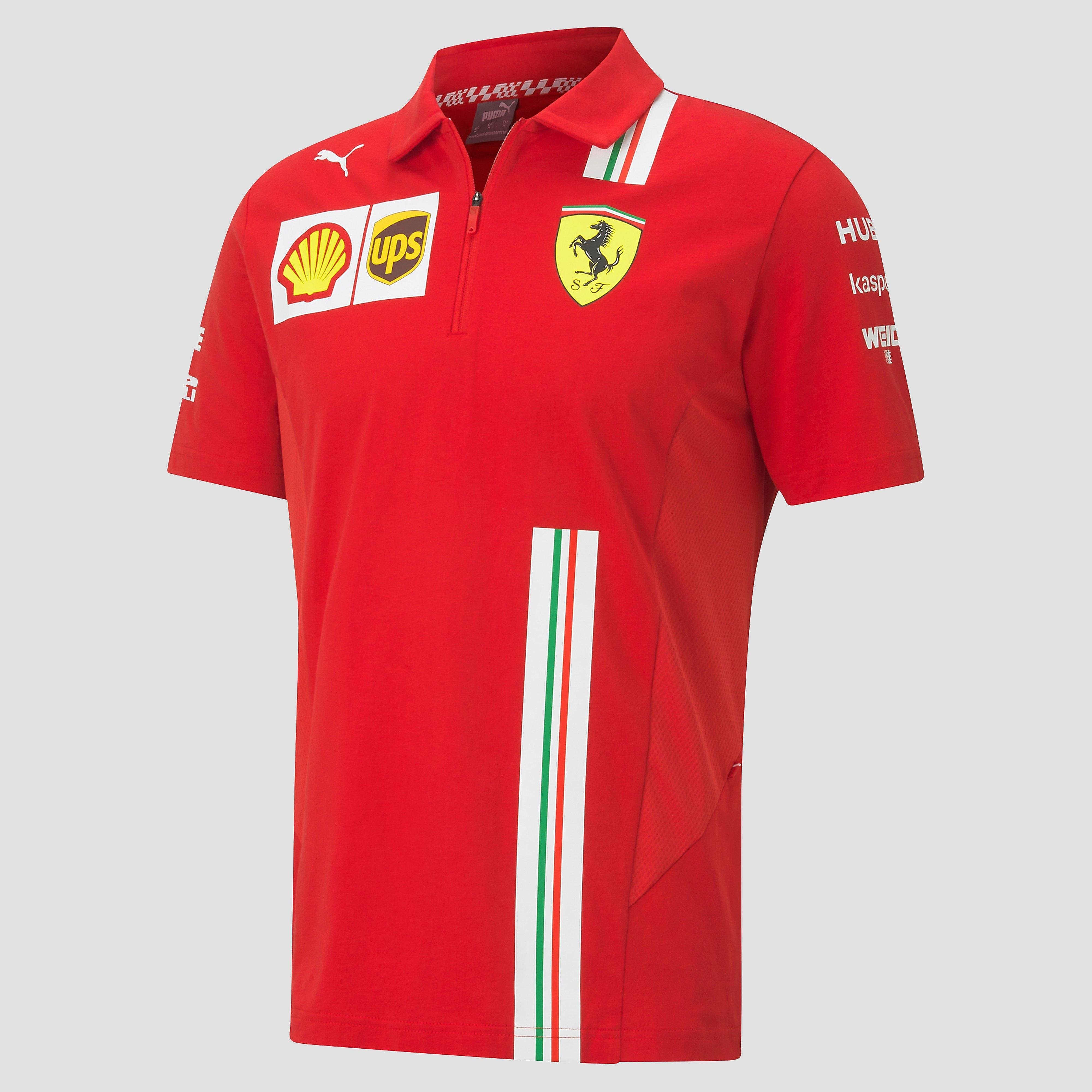 PUMA Scuderia ferrari team polo rood heren Heren