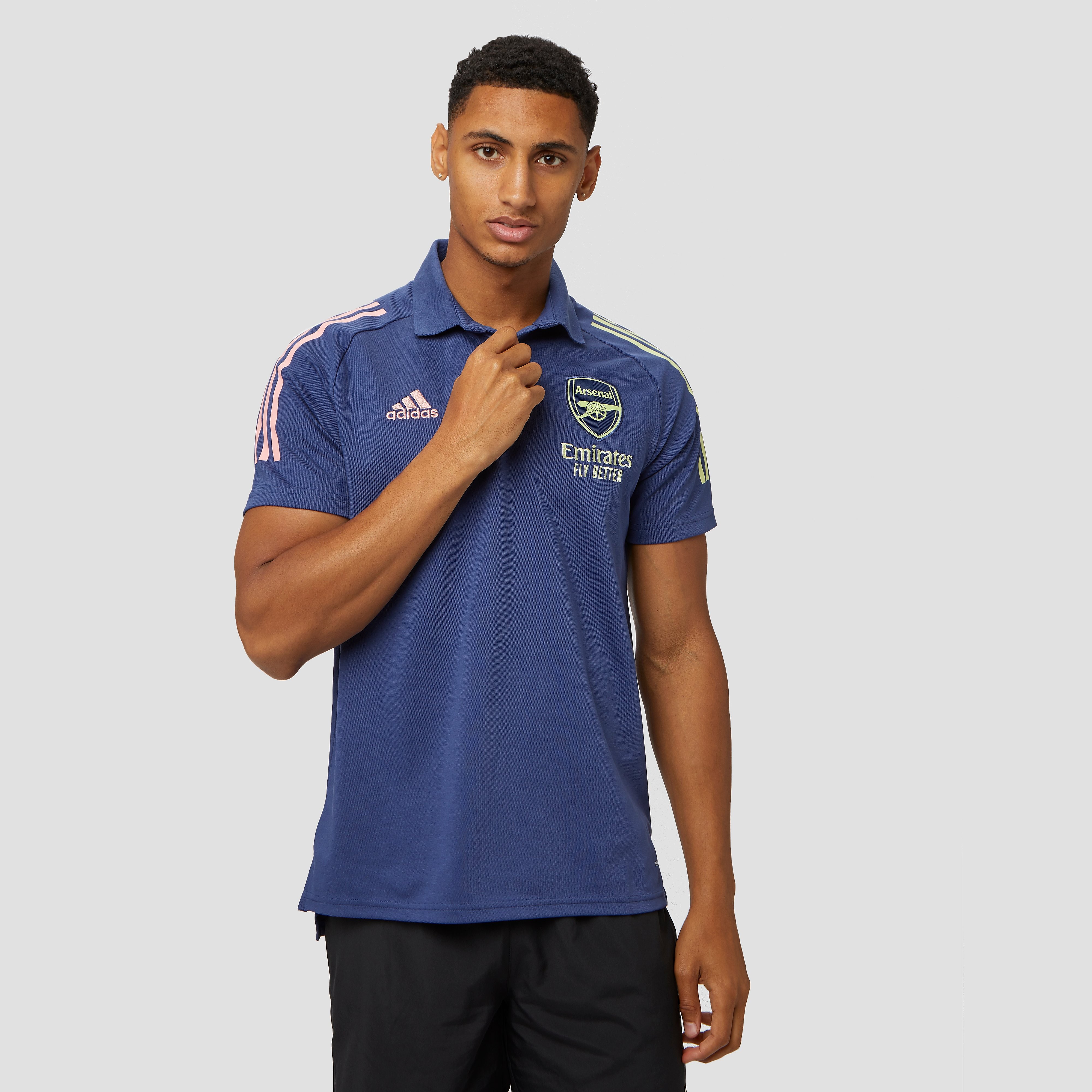 adidas Arsenal fc training polo 20/21 blauw heren Heren
