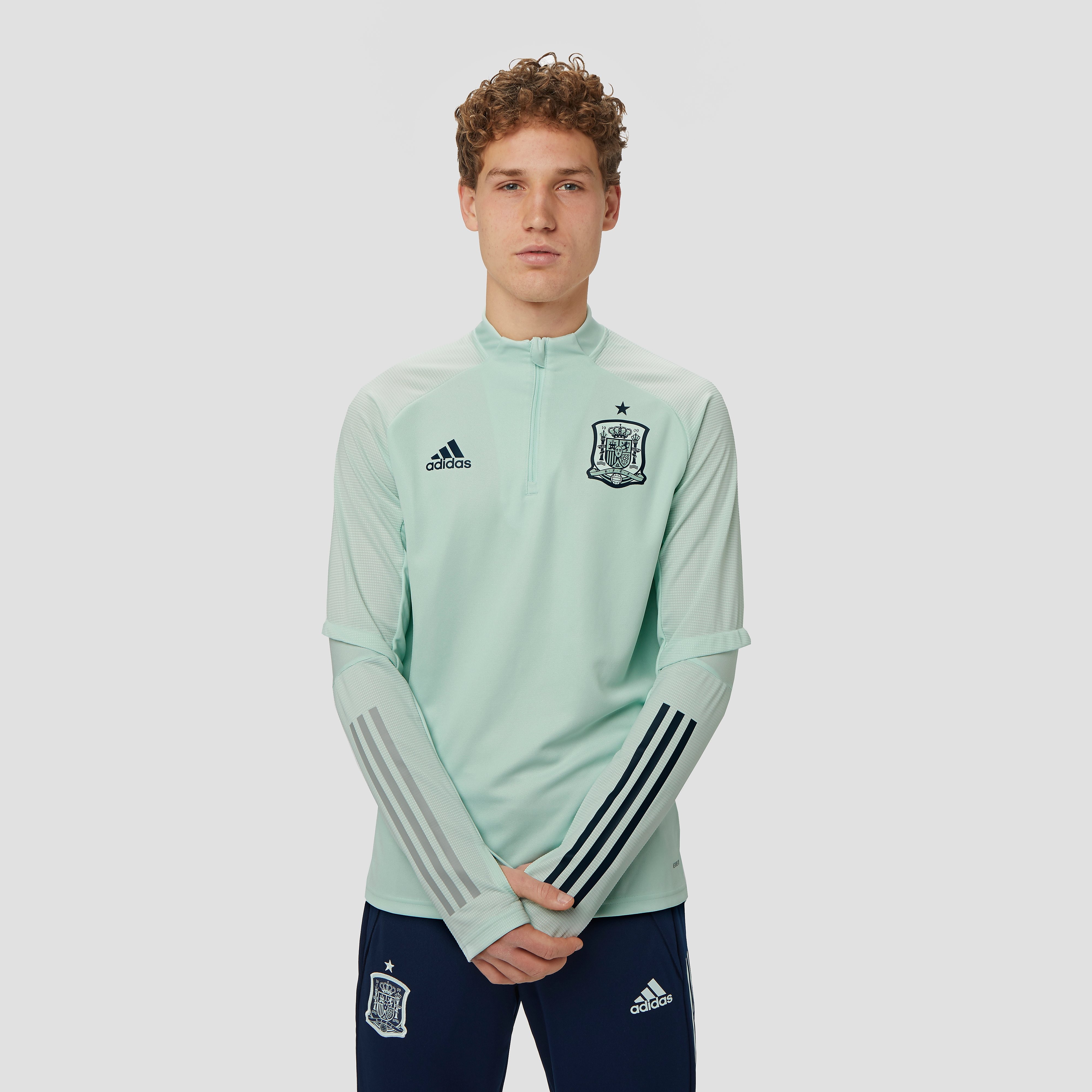 adidas Uefa euro 2020 fef spanje trainingstop 20/22 groen heren Heren
