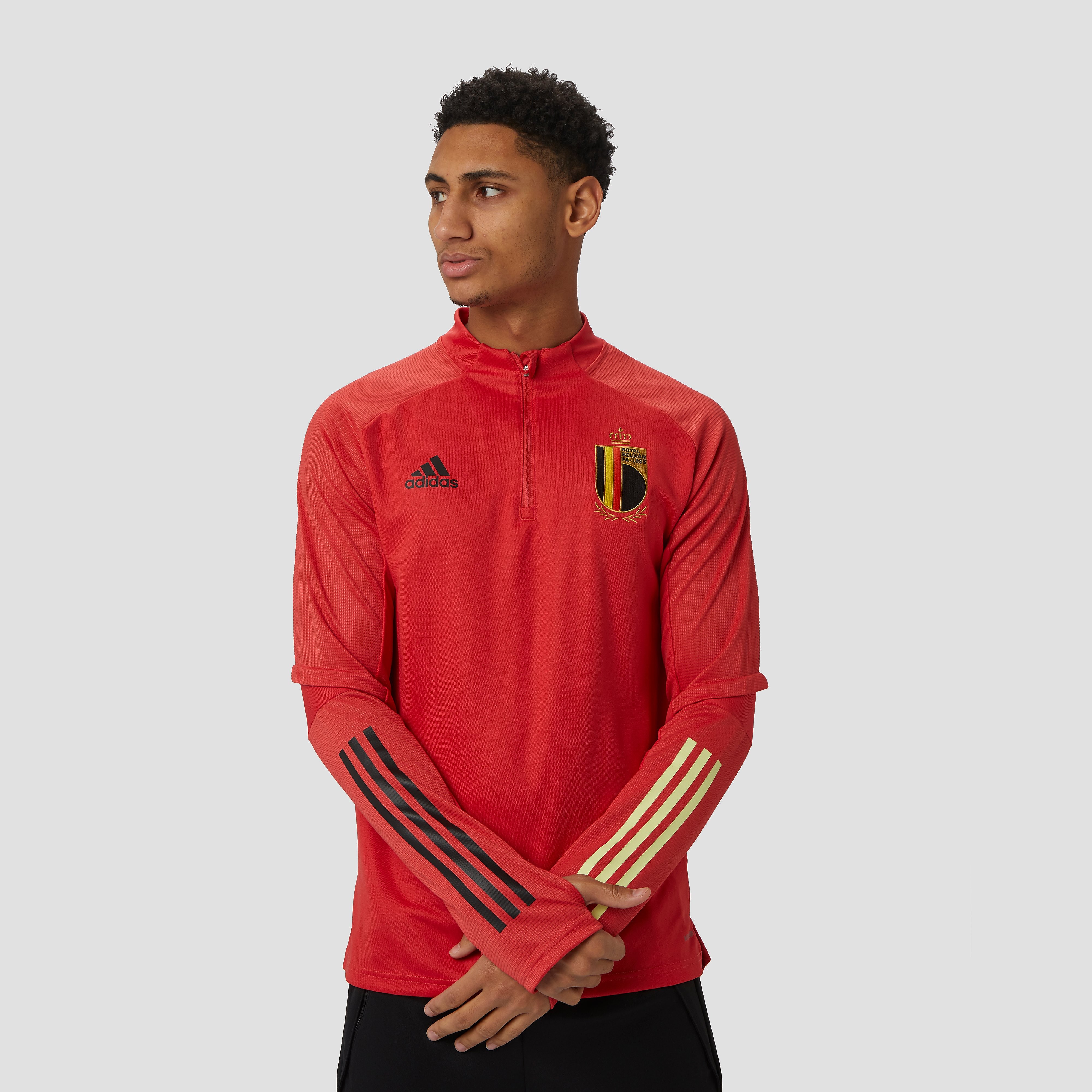 adidas Uefa euro 2020 rbfa belgie trainingstop 20/22 rood heren Heren