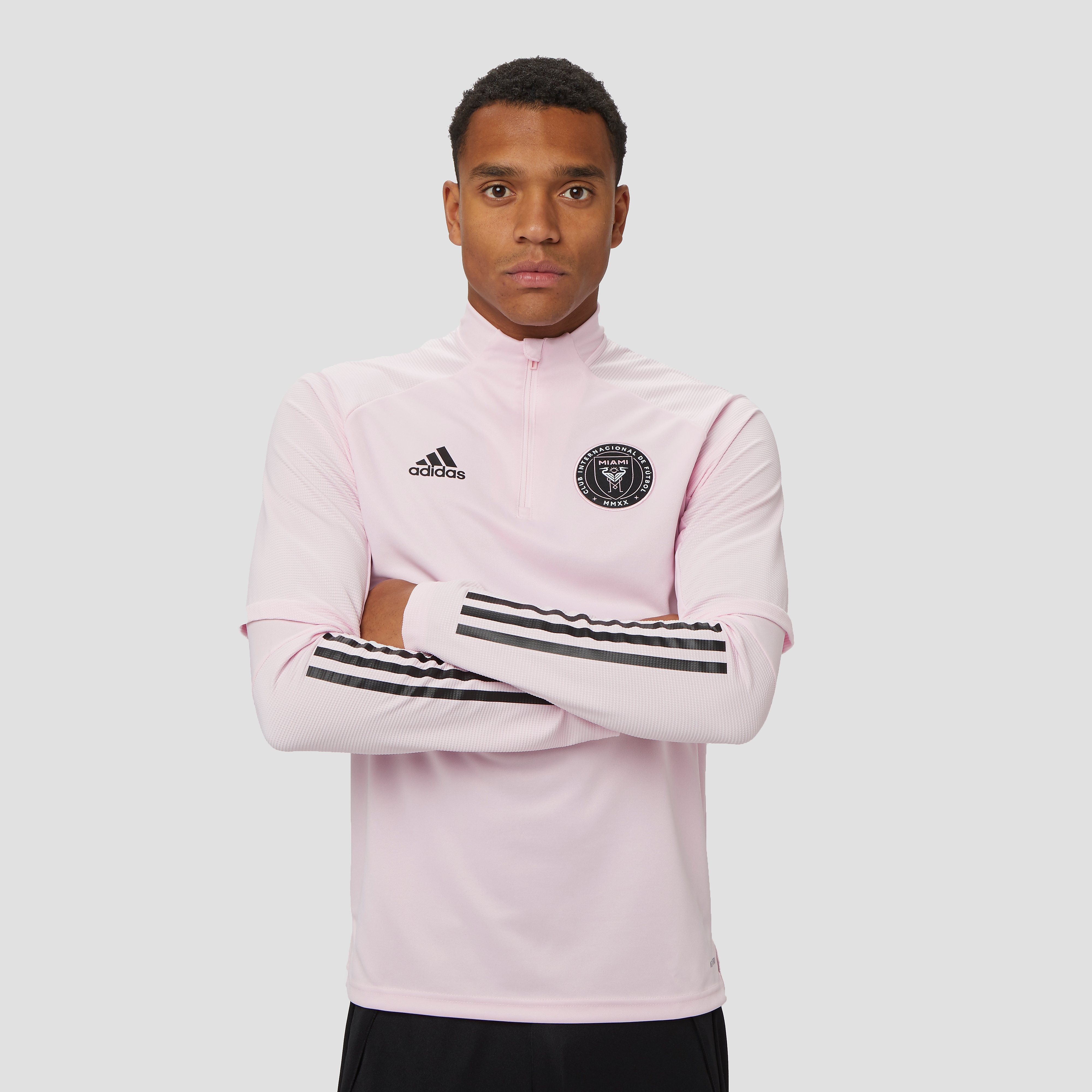 adidas Inter miami cf trainingstop 20/21 roze/zwart heren Heren
