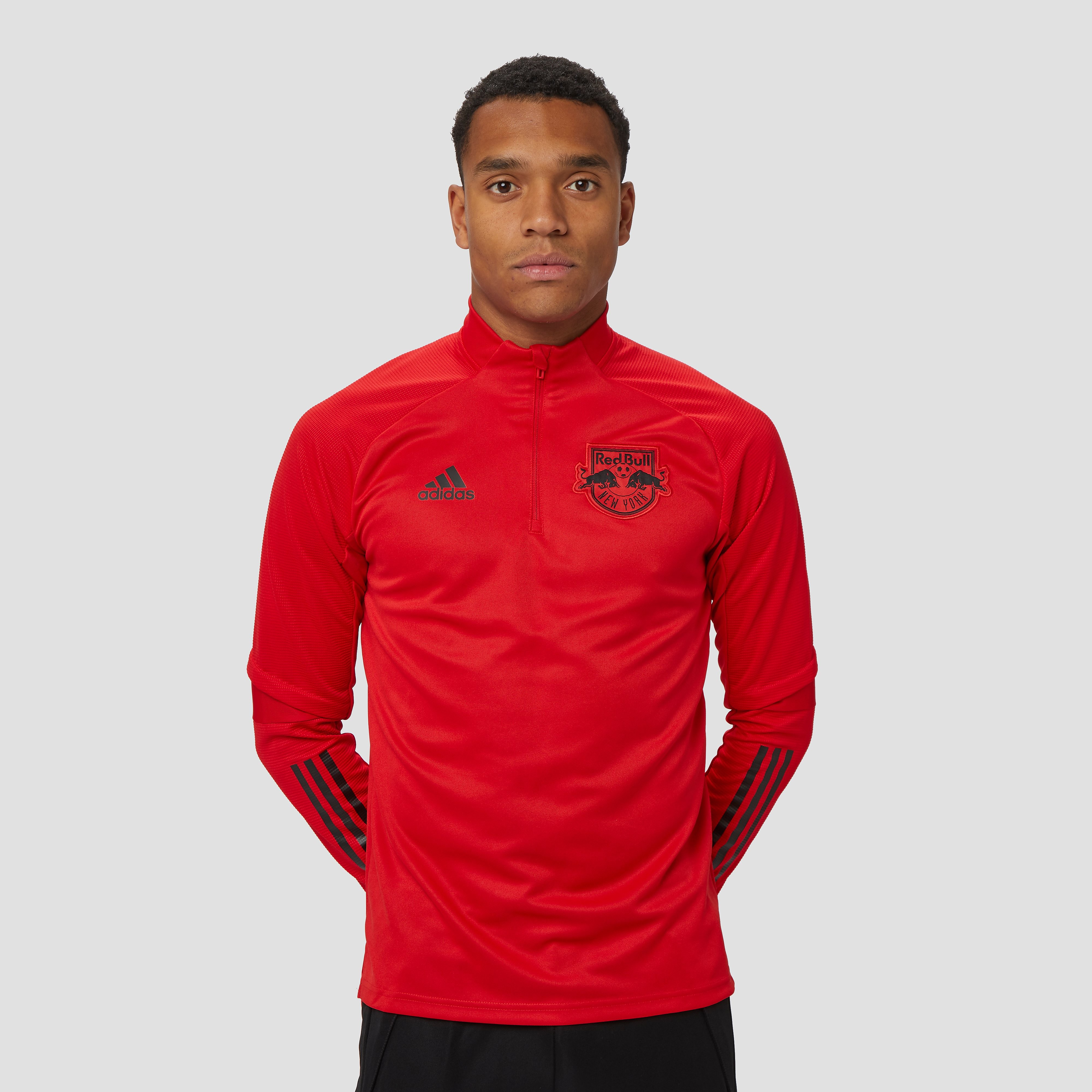 adidas New york red bulls trainingstop 20/21 rood/zwart heren Heren