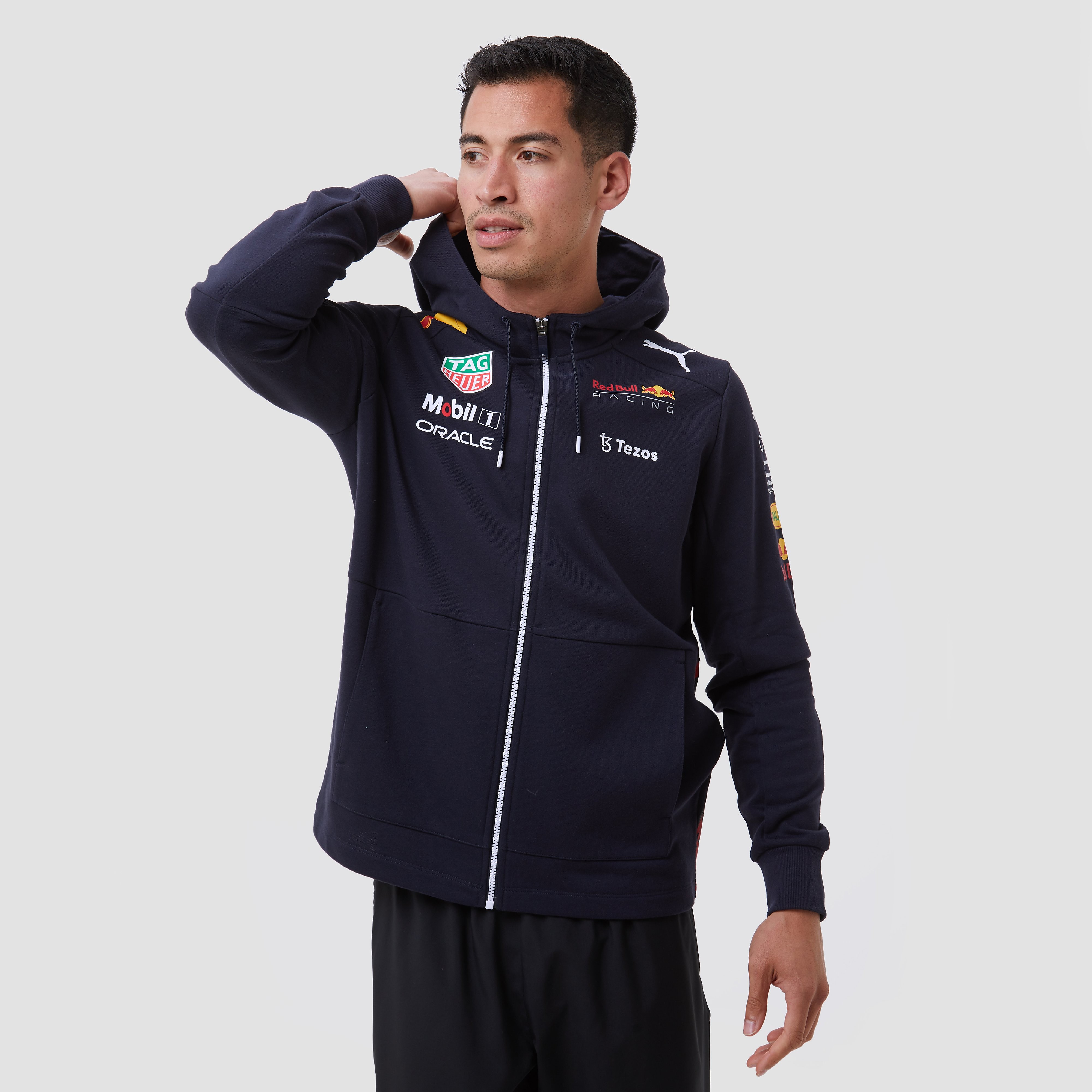 PUMA Red Bull Racing Team Full Zip Hooded Sweat - Maat S