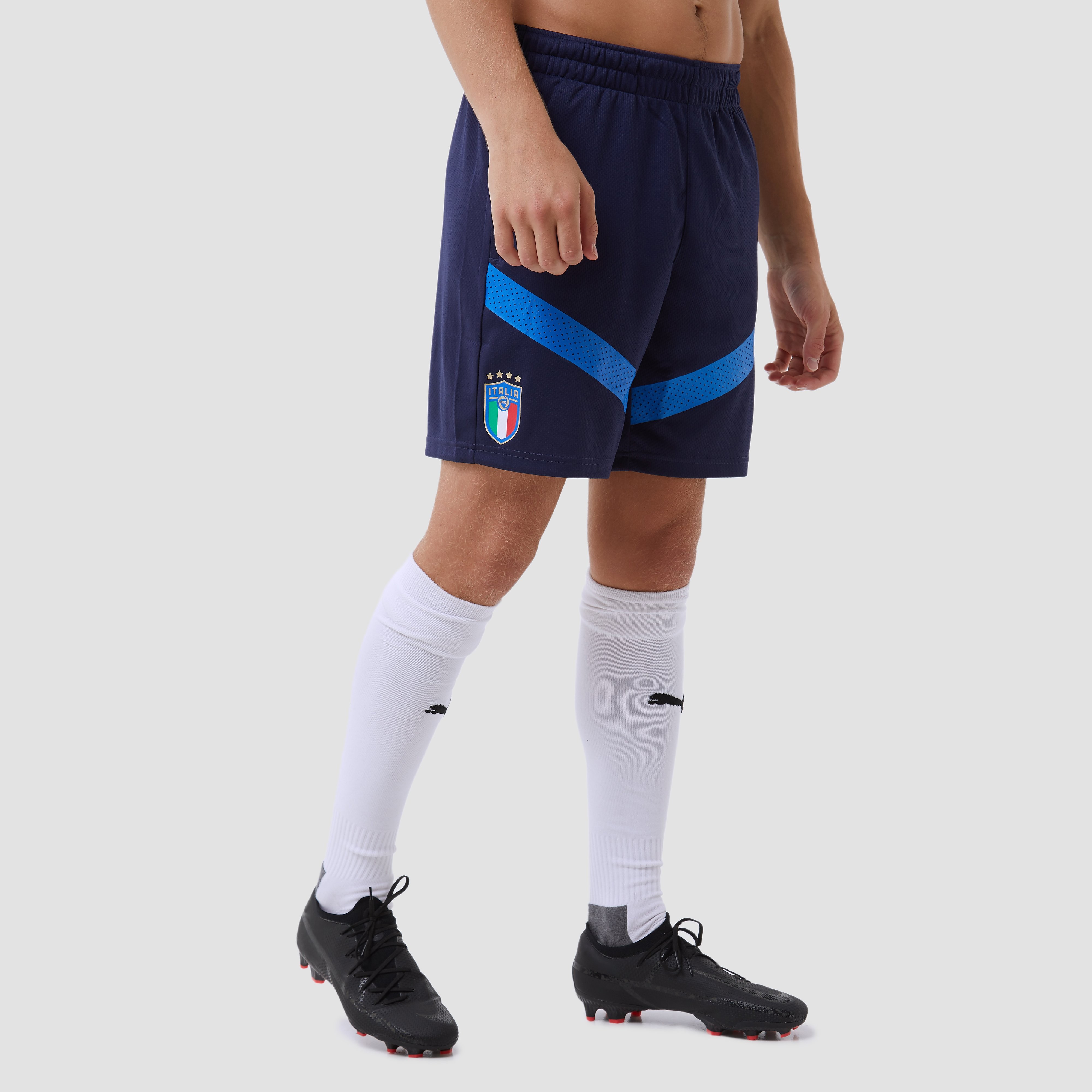 Puma Puma italië trainingsshort 22/23 blauw heren heren