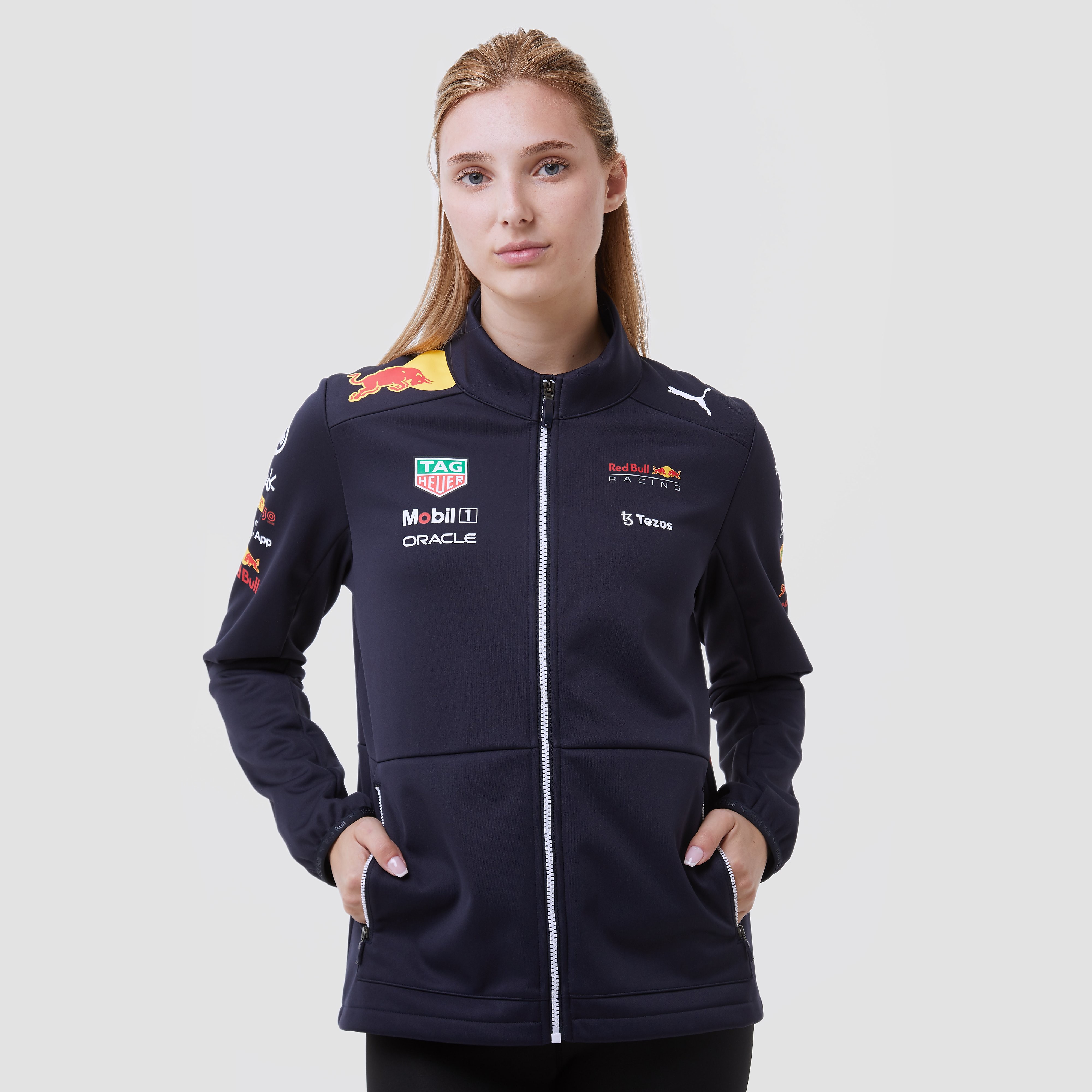 PUMA Red Bull Racing Team Softshell Sportvest Dames - Maat XS