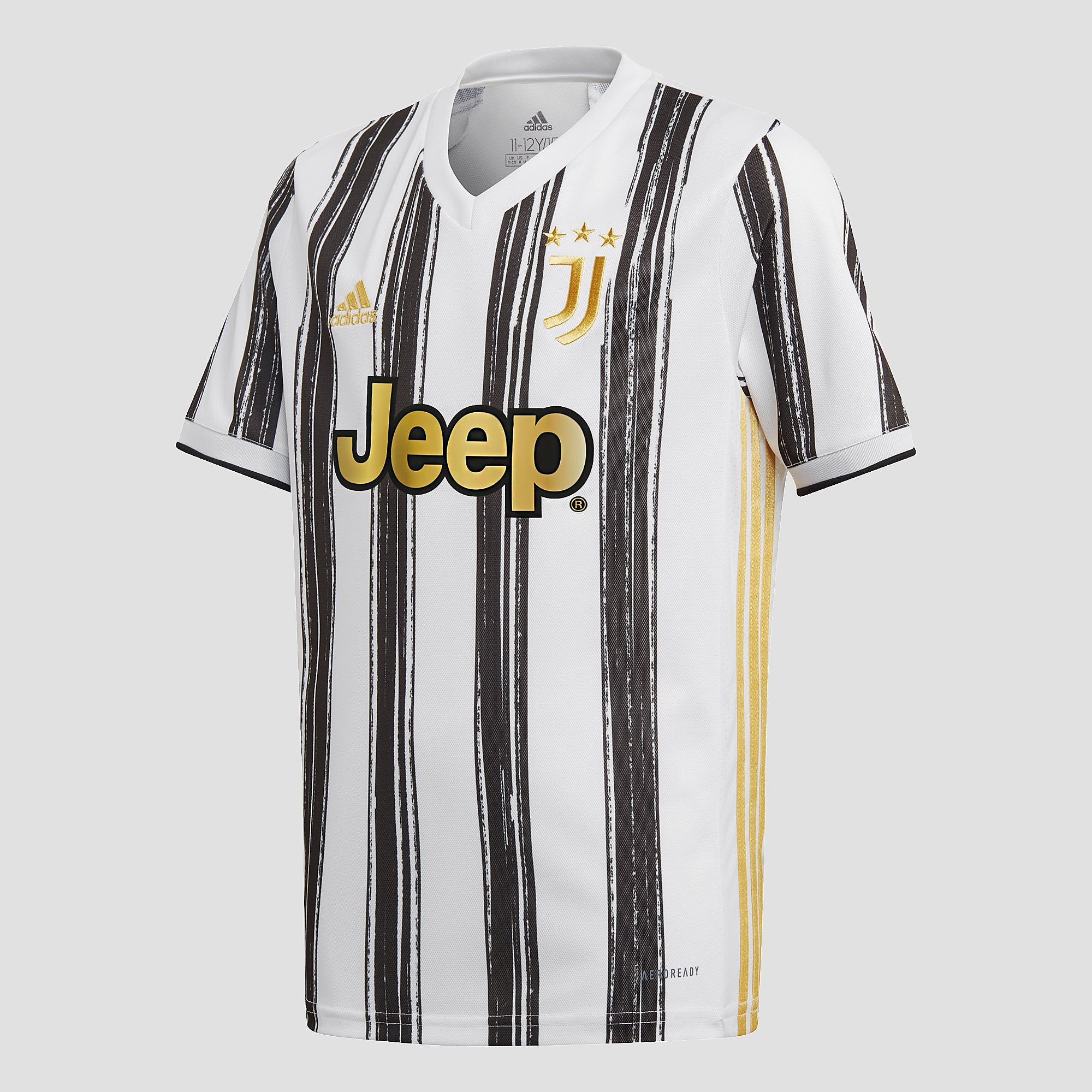 adidas Juventus fc thuisshirt 20/21 wit/zwart kinderen Kinderen