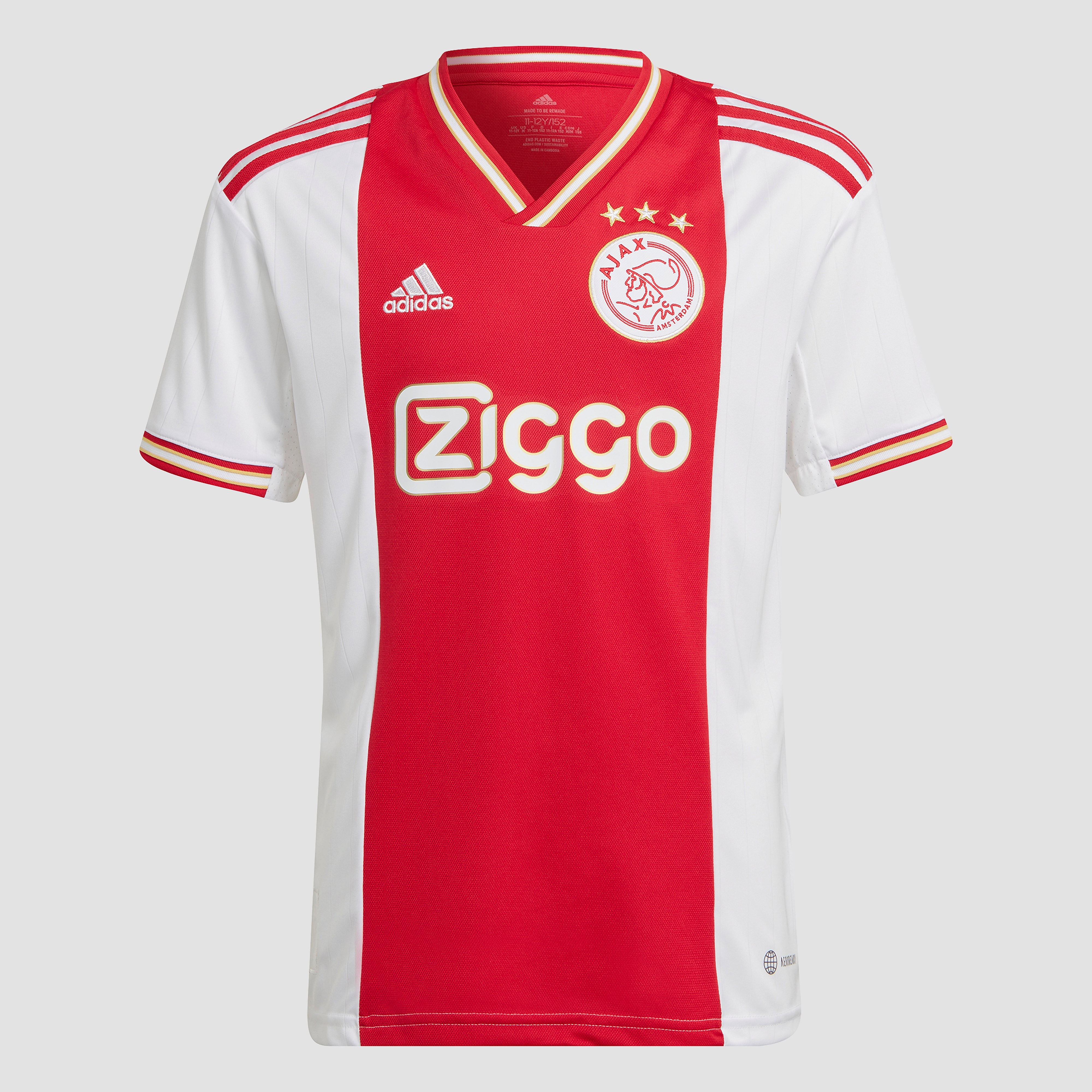 adidas Ajax Thuisshirt 2022-2023 Kids