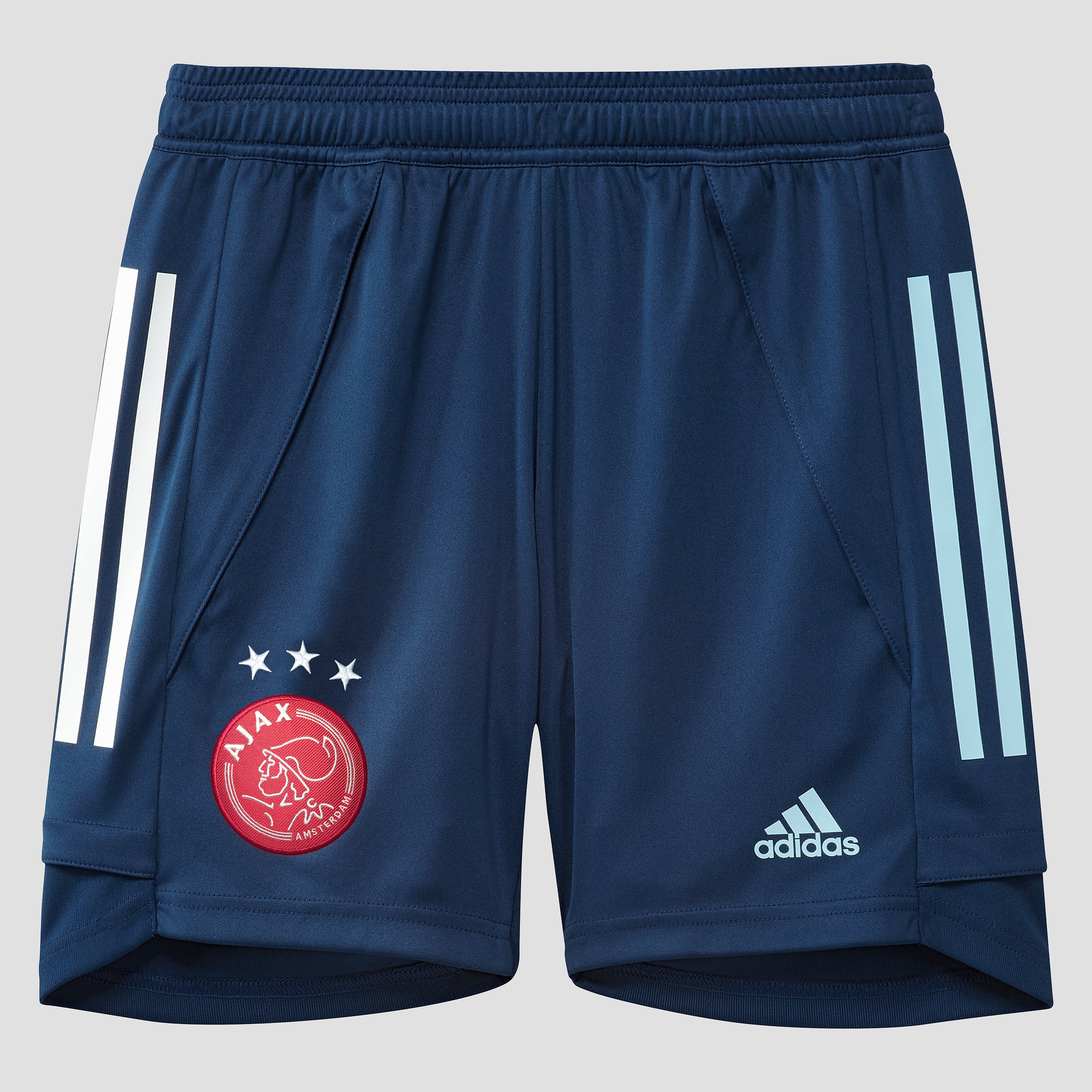 adidas Afc ajax trainingsshort 20/21 blauw kinderen Kinderen