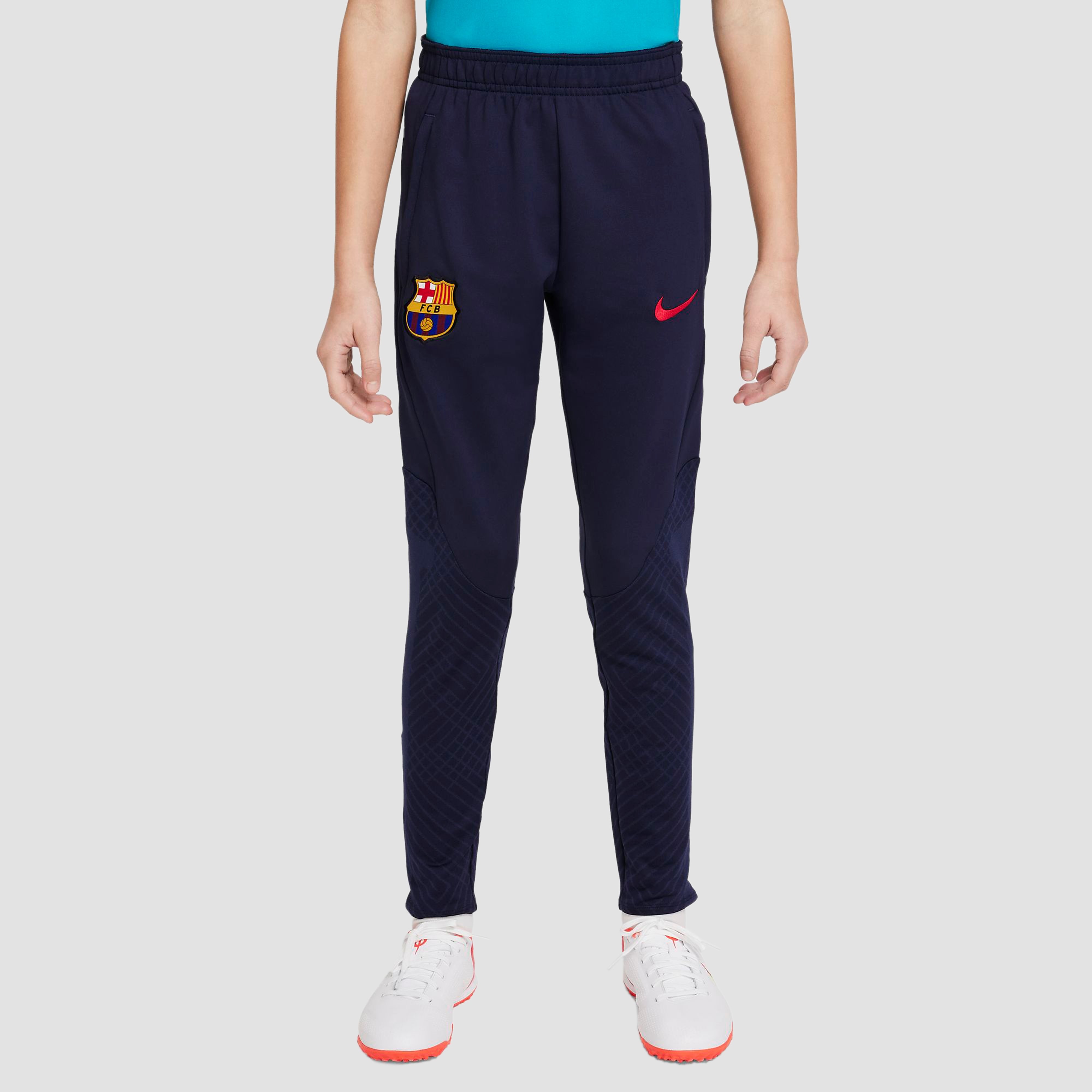 Nike Nike fc barcelona dri-fit strike trainingsbroek blauw kinderen kinderen