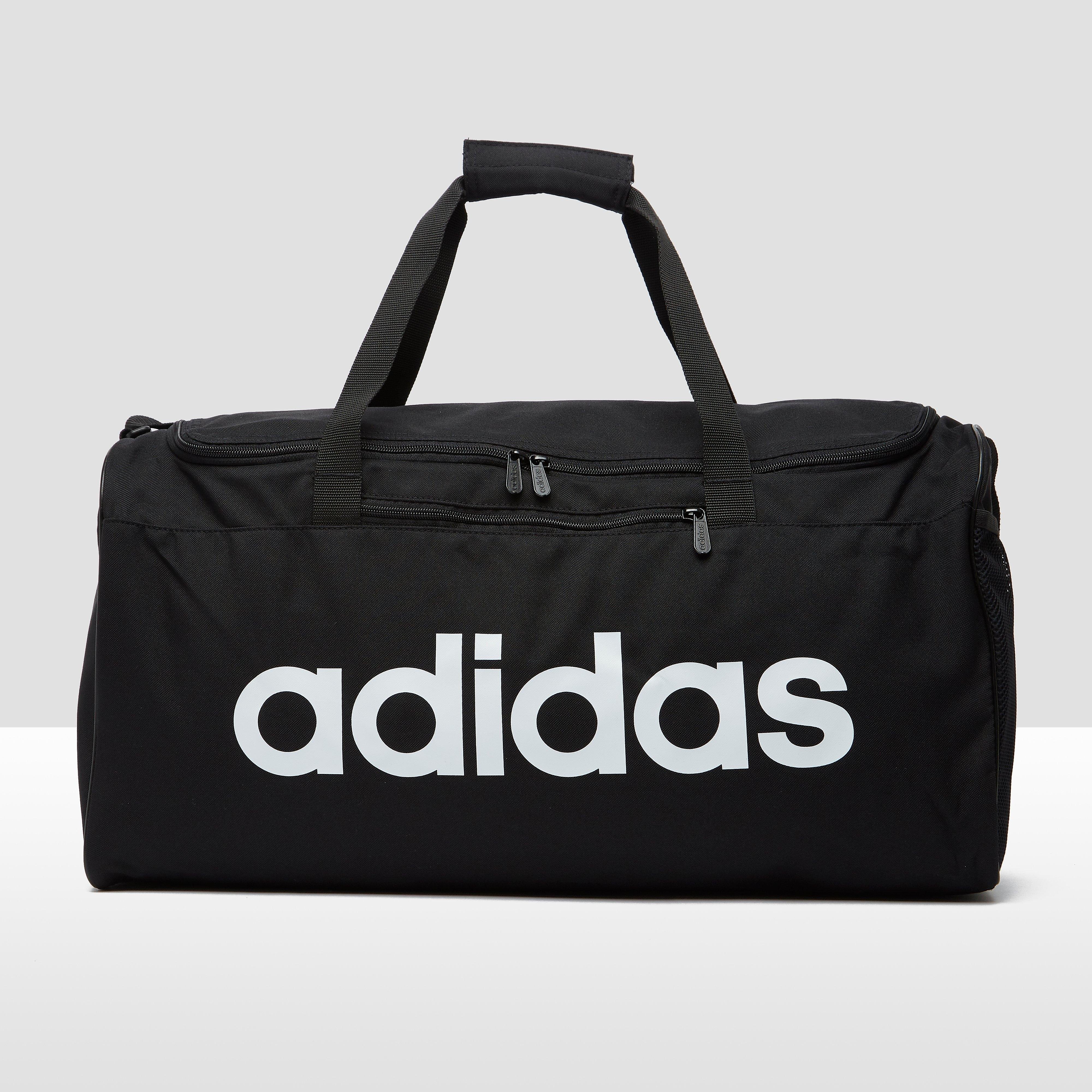 adidas Linear core duffel sporttas zwart Kinderen