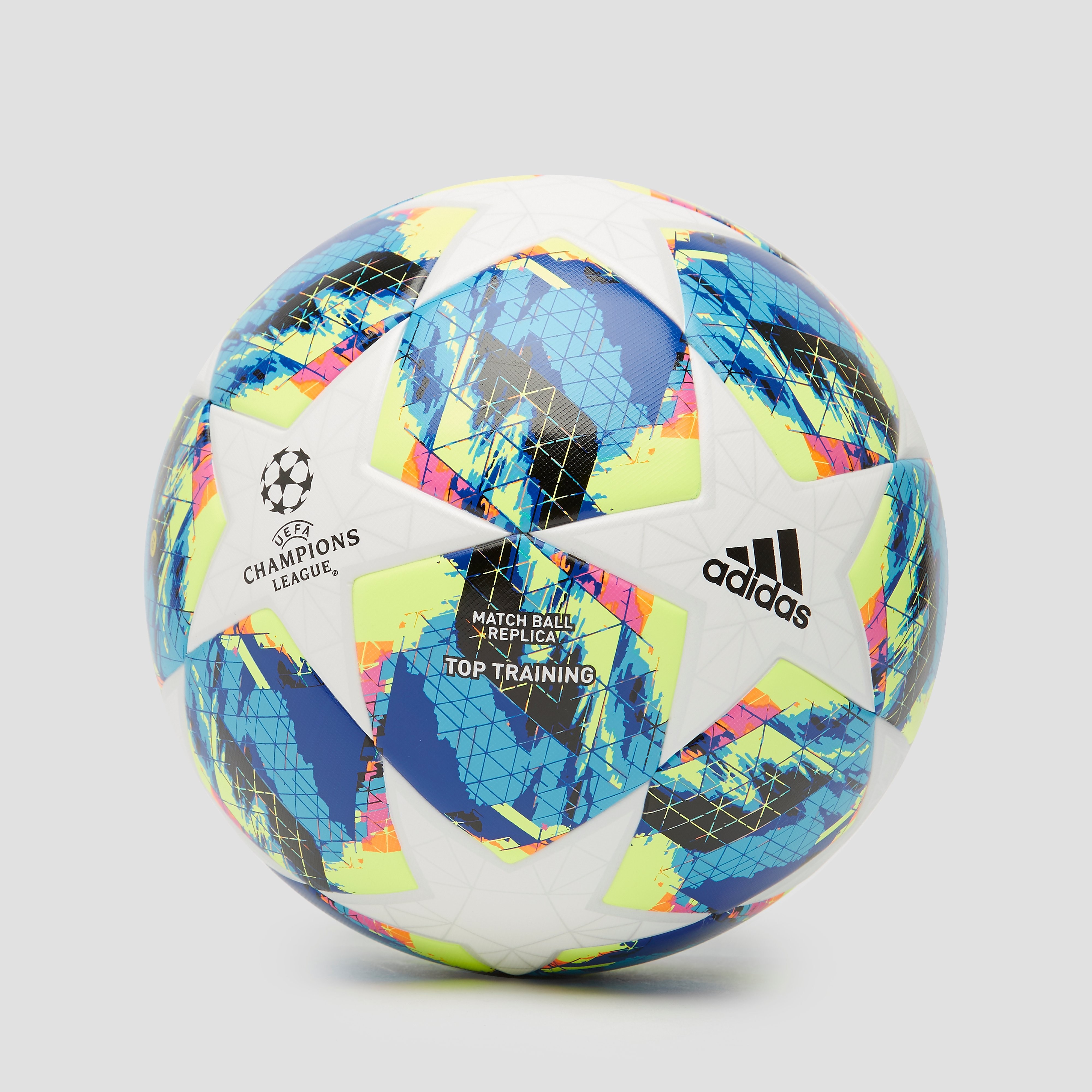 adidas Finale top training voetbal wit/blauw Kinderen
