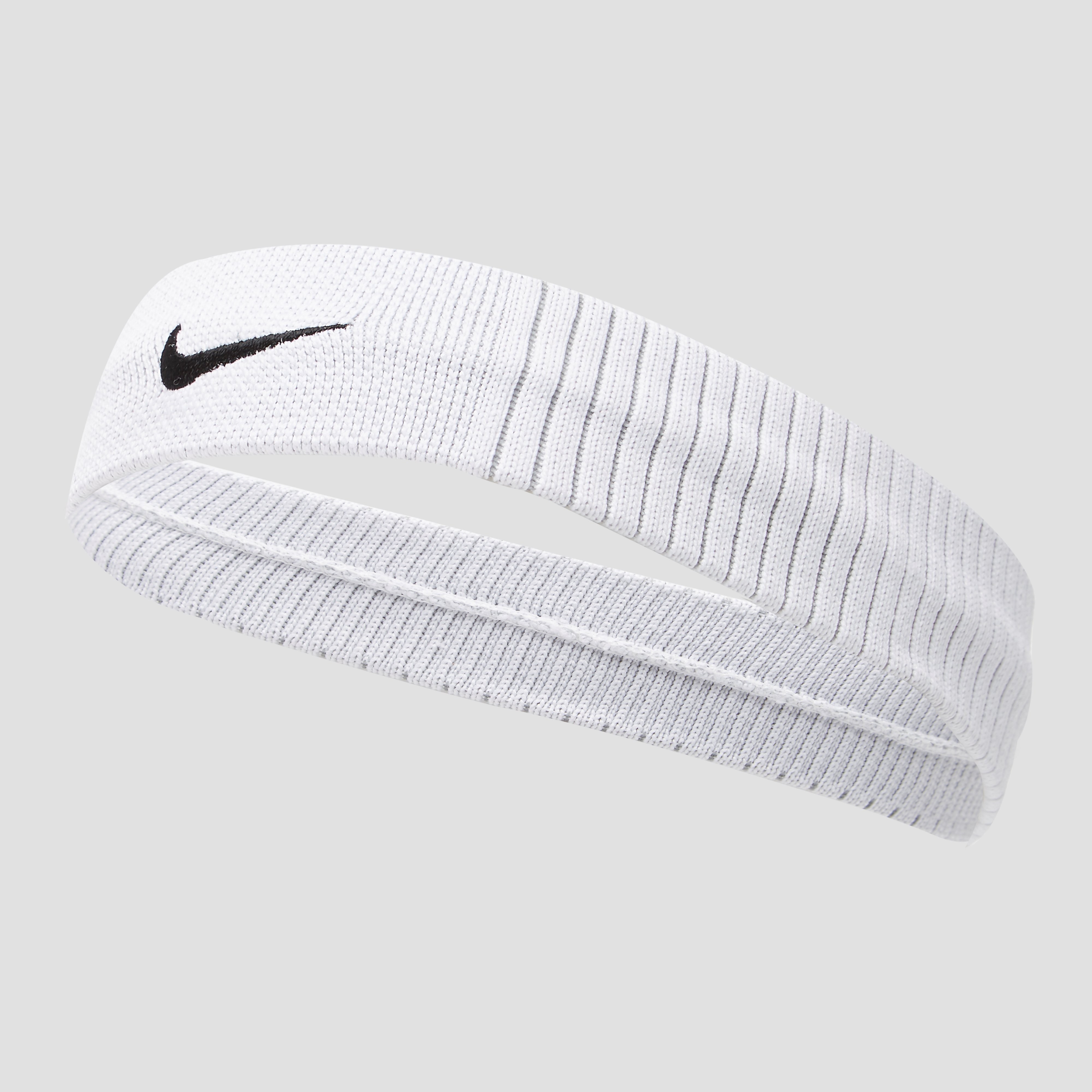 NIKE Dri-fit reveal hoofdband wit Dames