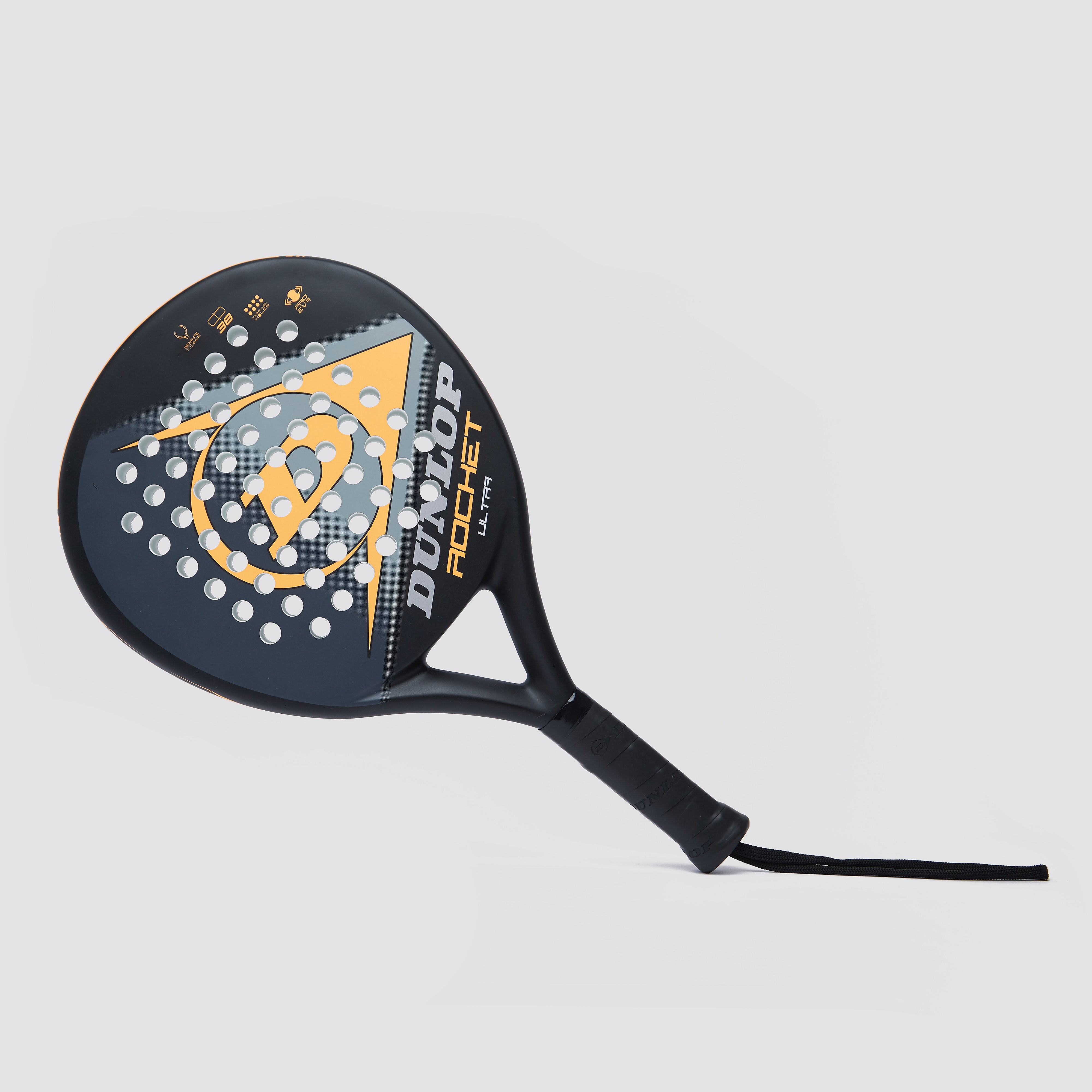 Dunlop Rocket Ultra Padel Racket - Geel/Zwart