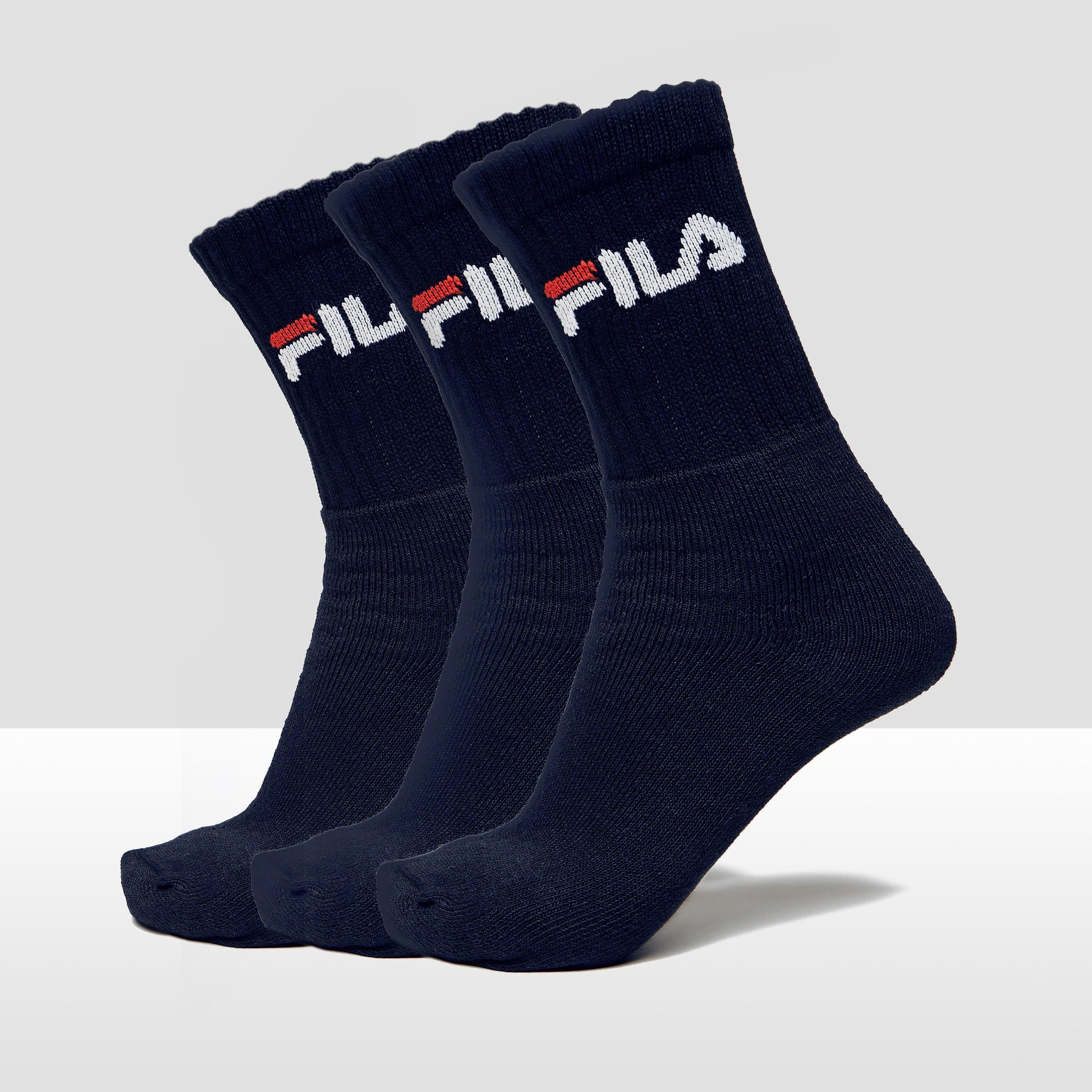 Fila Fila crew sokken 3-pack blauwheren heren
