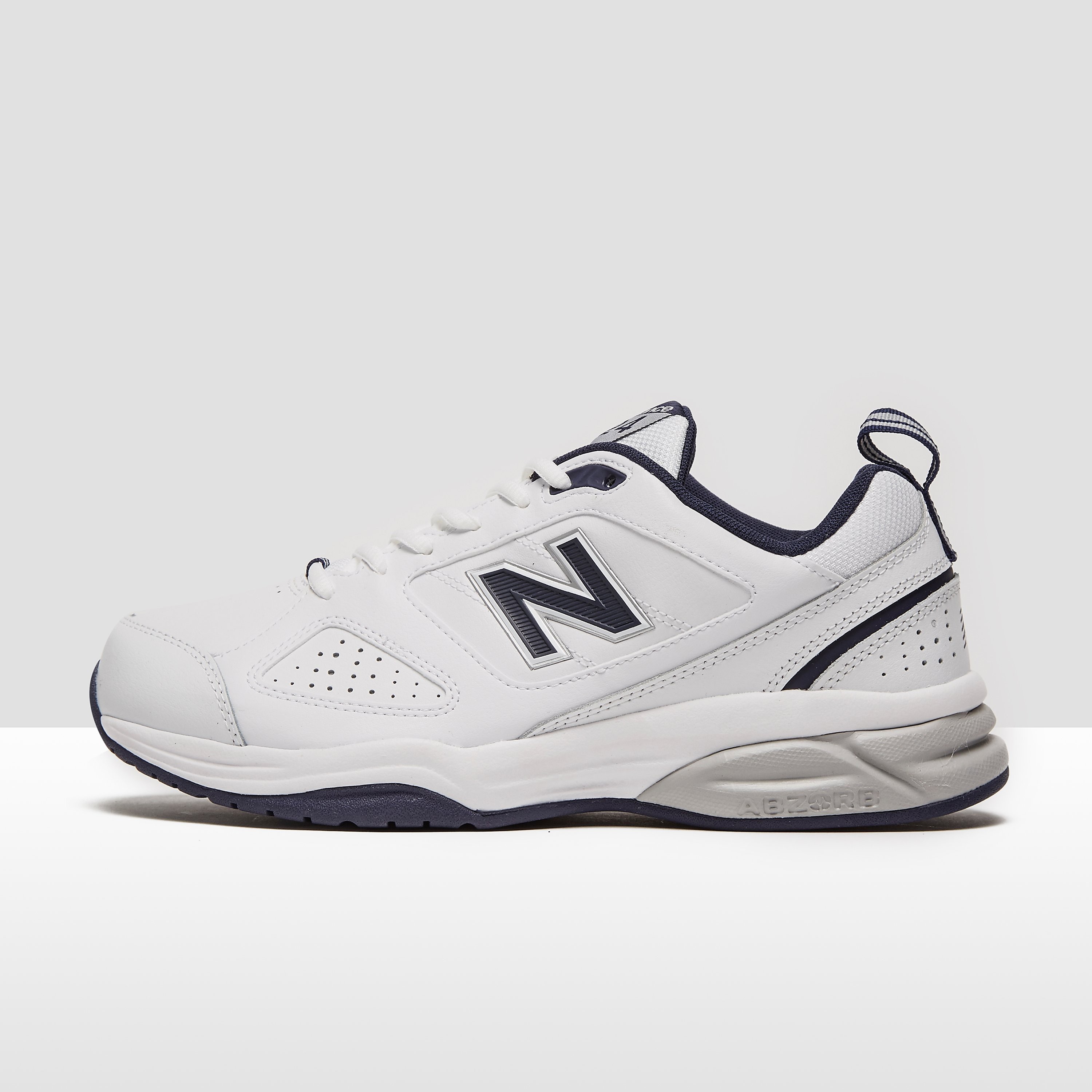 New Balance 624 V4 Leather Mens Trainers White | FOOTY.COM